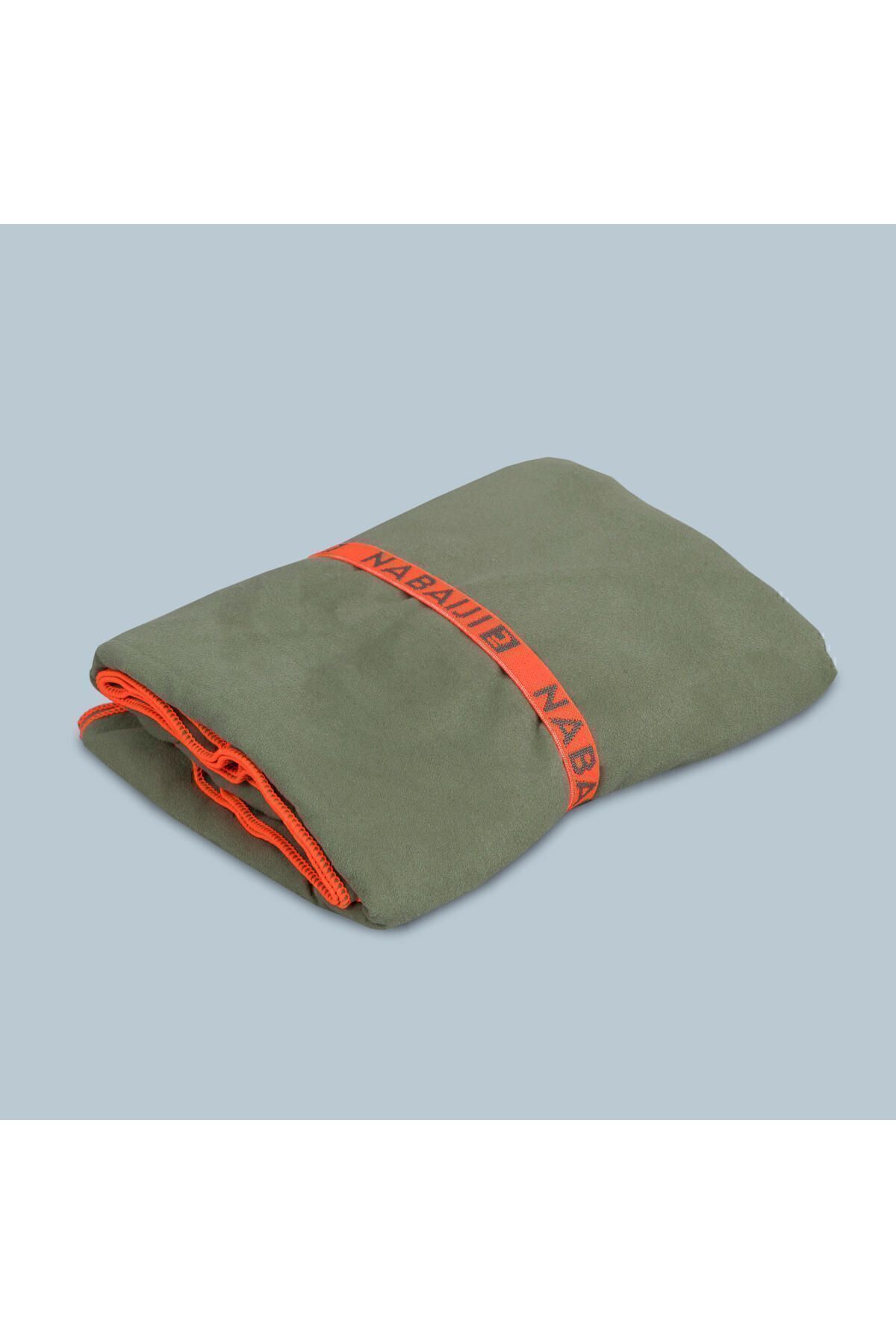 Decathlon Nabaiji Mikrofiber Havlu - Xl - Haki - 110 X 175 Cm