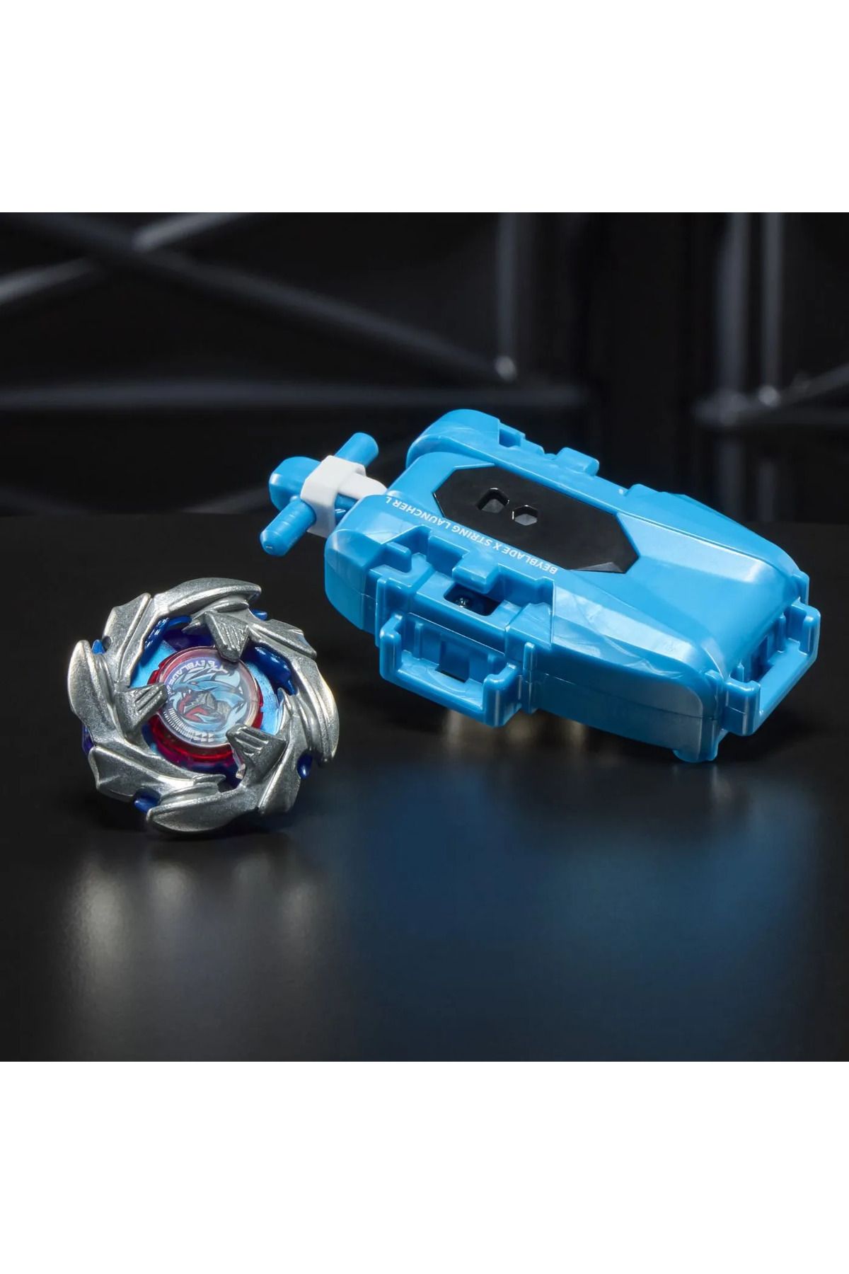 BEYBLADE-X LET IT RIP COBALT DRAGOON 2-60C LAUNCHER AND WHEEL SET 9