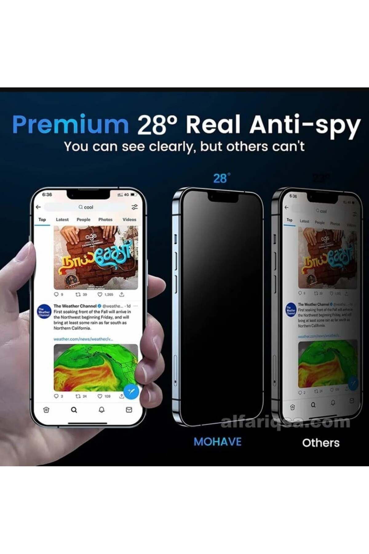 Mohave-Luxury Magic iPhone Screen Protector for Easy Installation from iPhone 11 to iPhone 15 iPhone 12 Pro Max 2