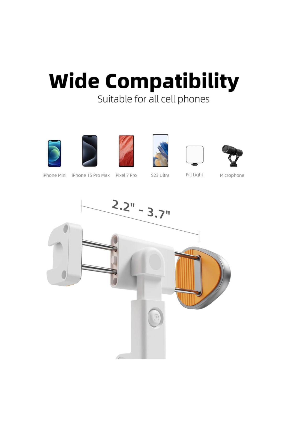OEM-Wireless selfie stick with tripod, Bluetooth and remote control 7