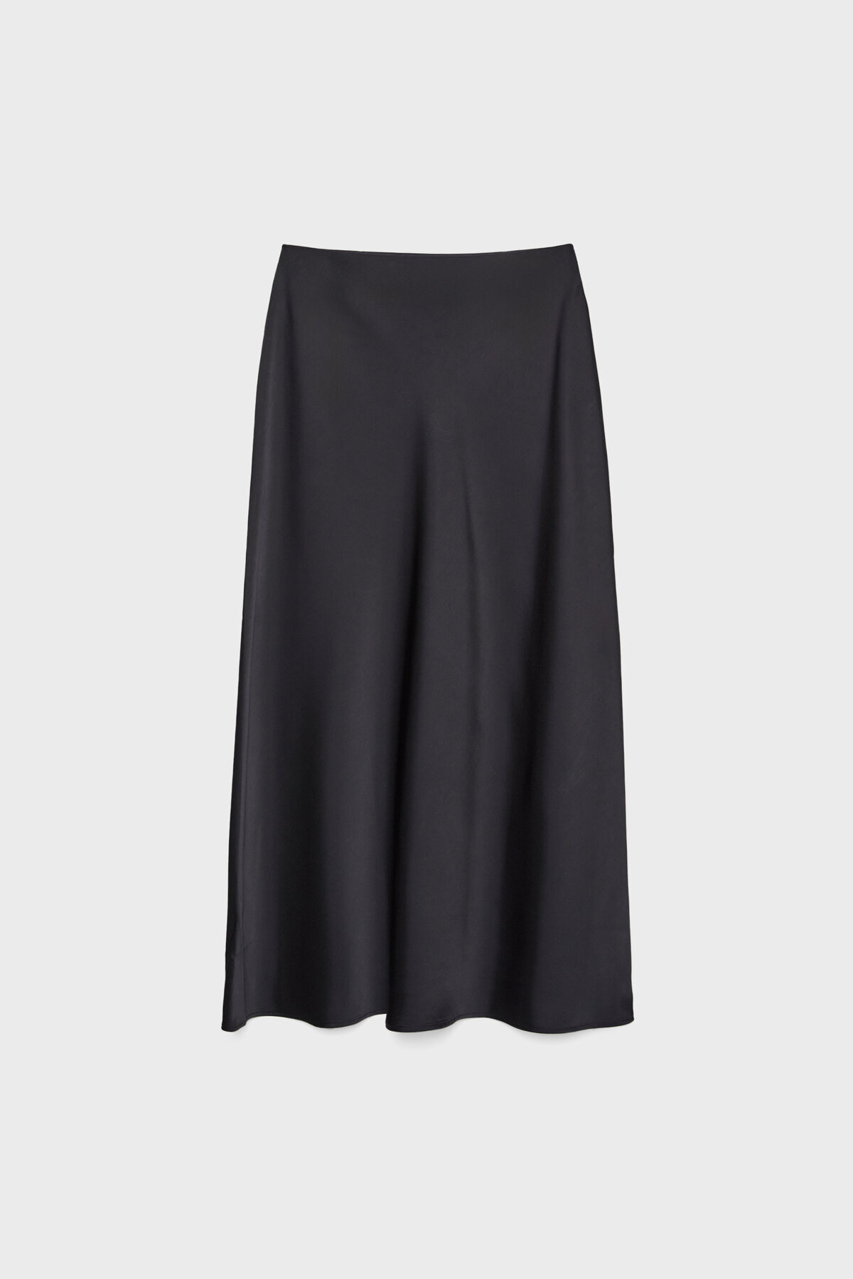 Stradivarius  Saten midi etek - Görsel 6