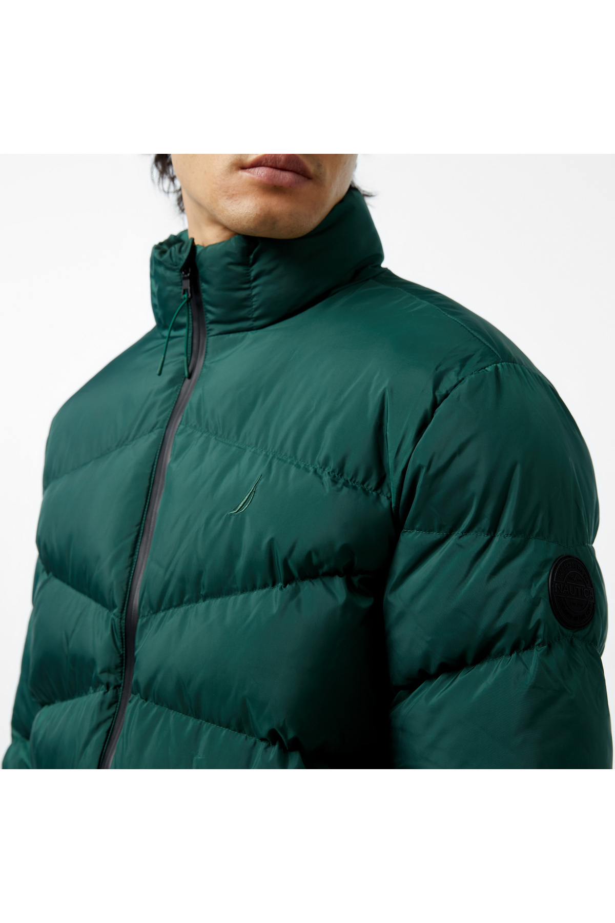 Nautica Erkek Yeşil Mont görsel 7