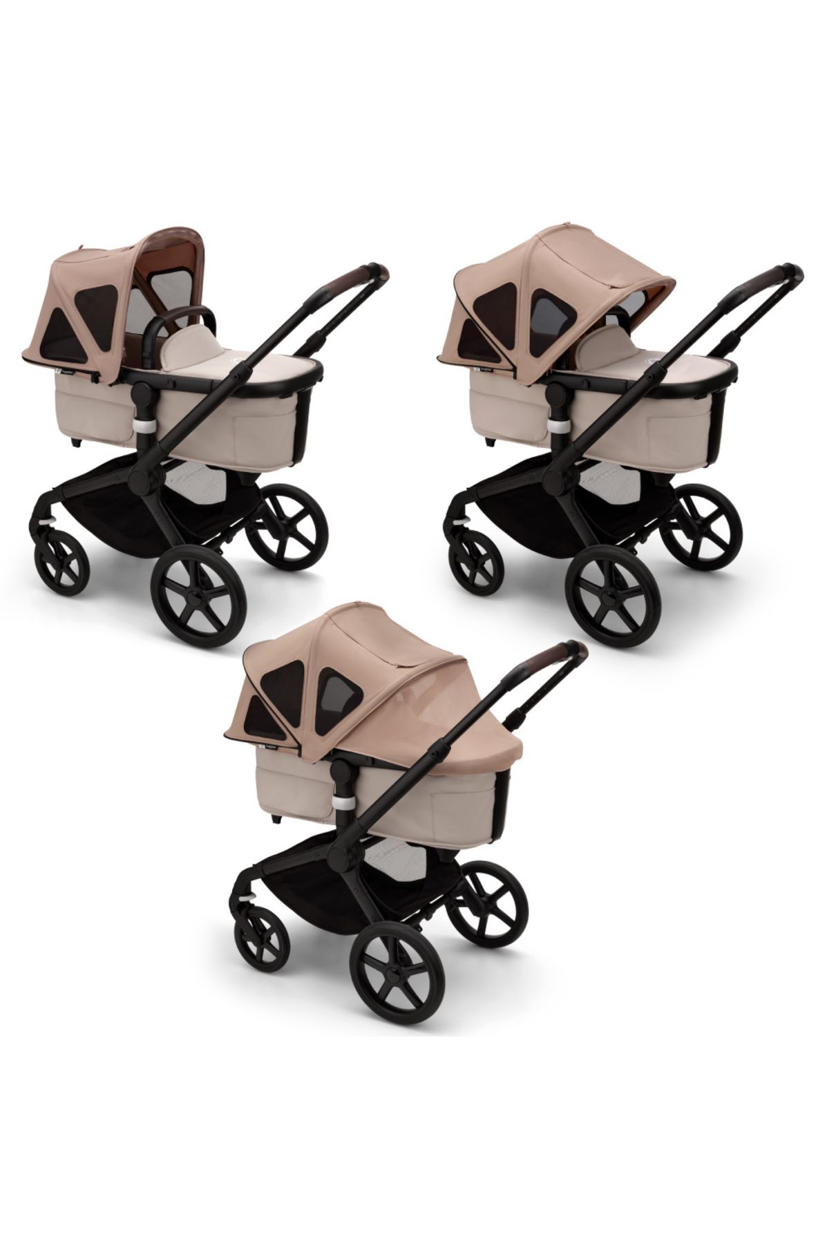 Bugaboo-Hood with insect net extension Fox 5/Fox Cub/Lynx Dune Taupe 2