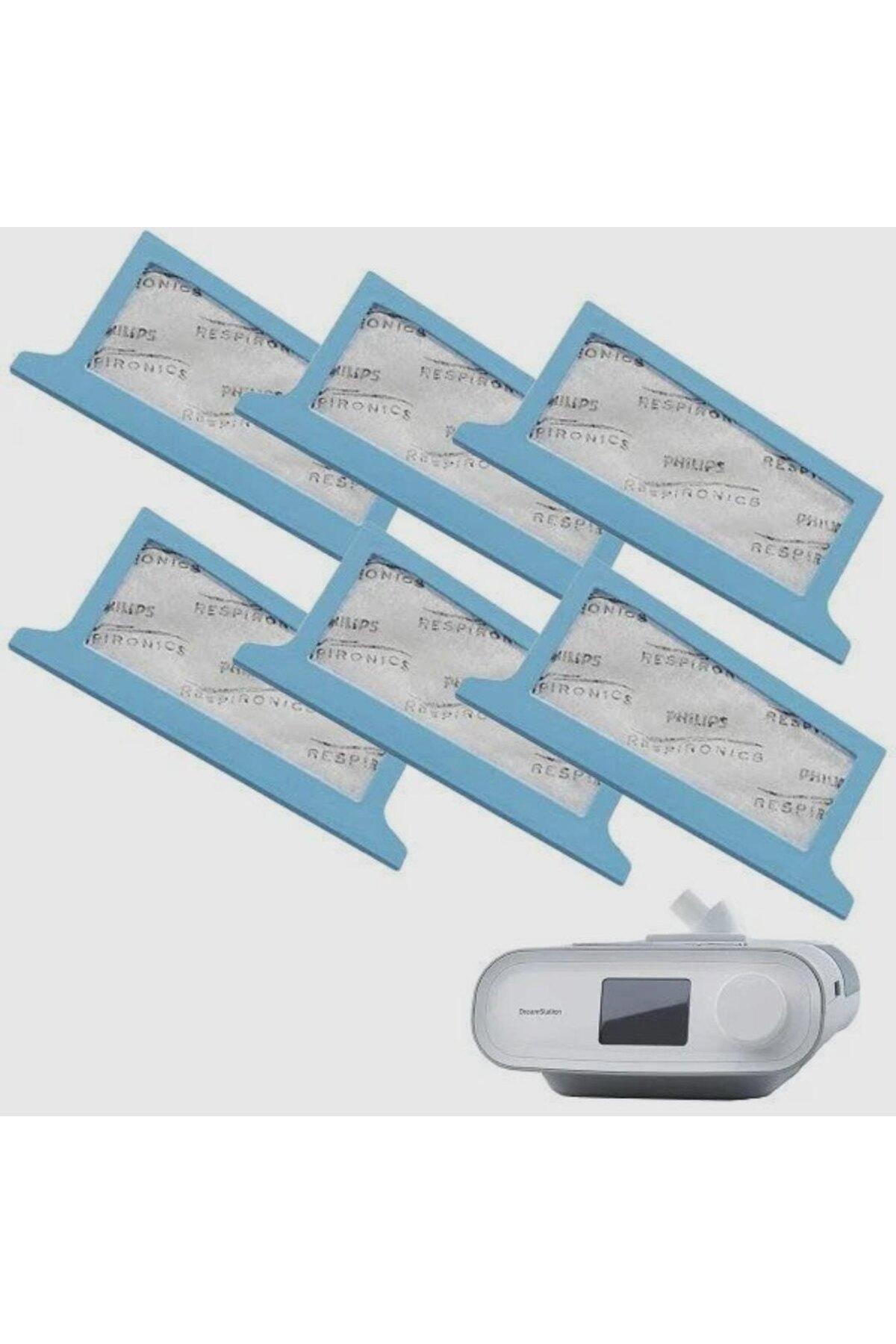 DreamStation Light Blue Filter 6-Pack (Ultra Fine Filter 6 Pack)