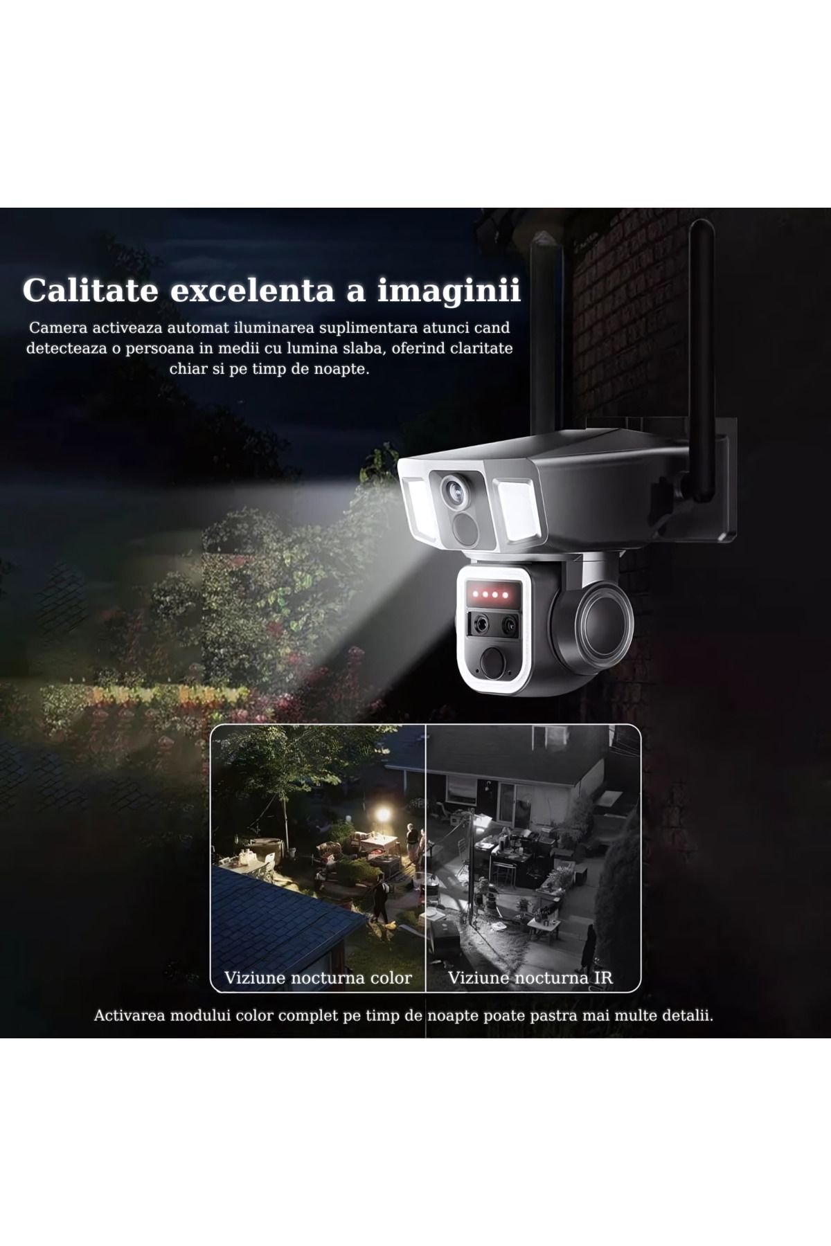 RaSteff-Ultra HD Surveillance Camera, Wi-Fi or 4G SIM Connection, 10X Zoom, Solar Panel, Motion Detection 5