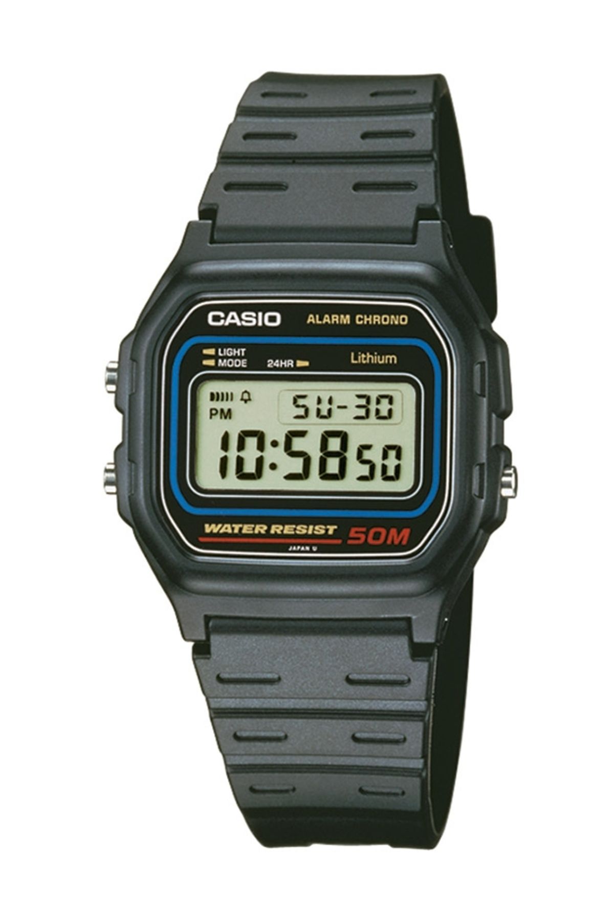 Casio-Men's Watch, Casio, Collection W-59 W-59-1VHDF 1