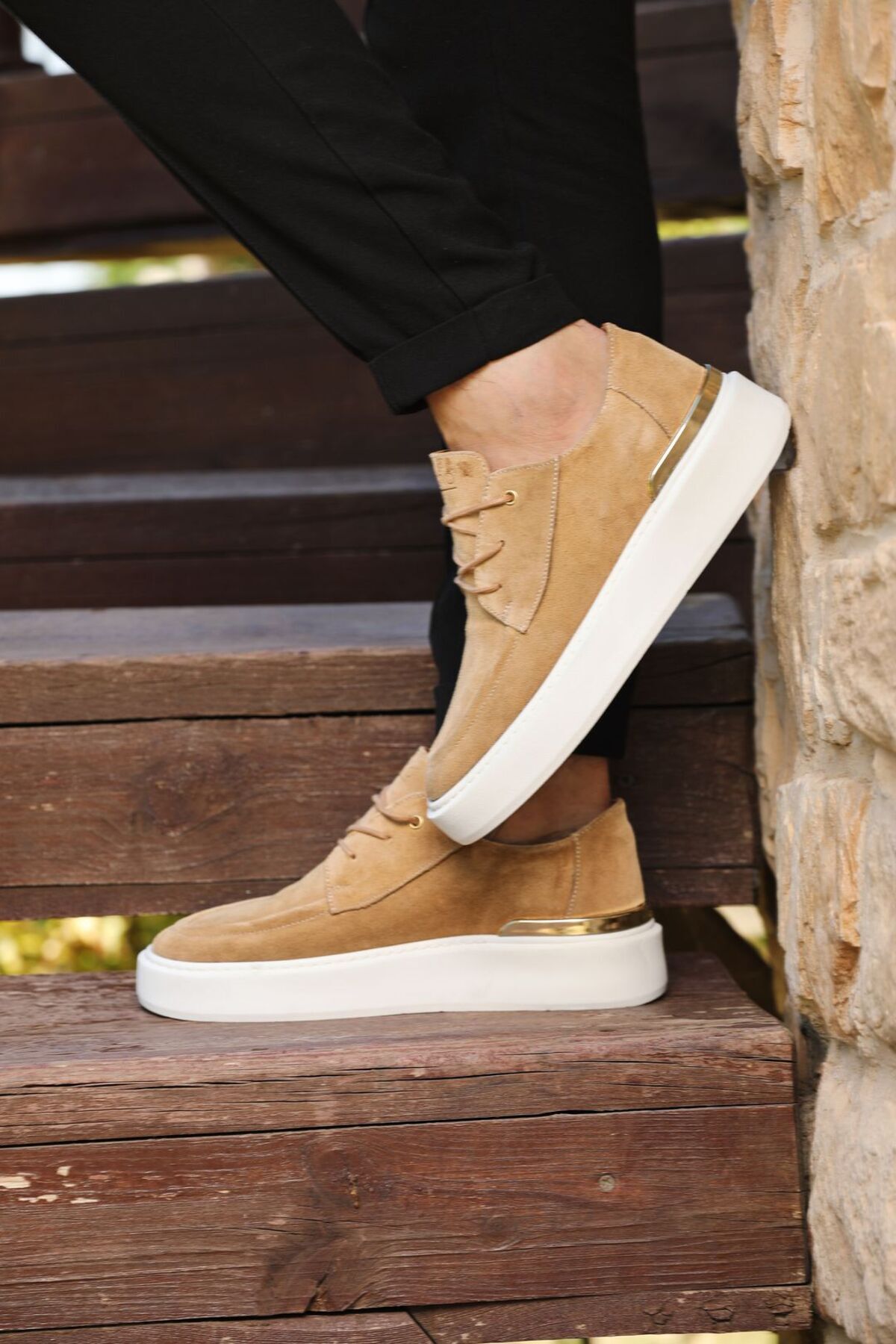 ایتالیانو آیاکابی کفش کتانی مردانه راحتی VIONET چرم اصل زیره EVA