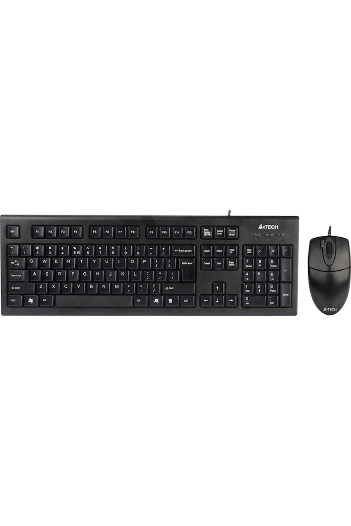 A4 Tech-Kit Tastatură A4tech KR-8520D KR-85 + Mouse Optic OP-620D, Negru 2