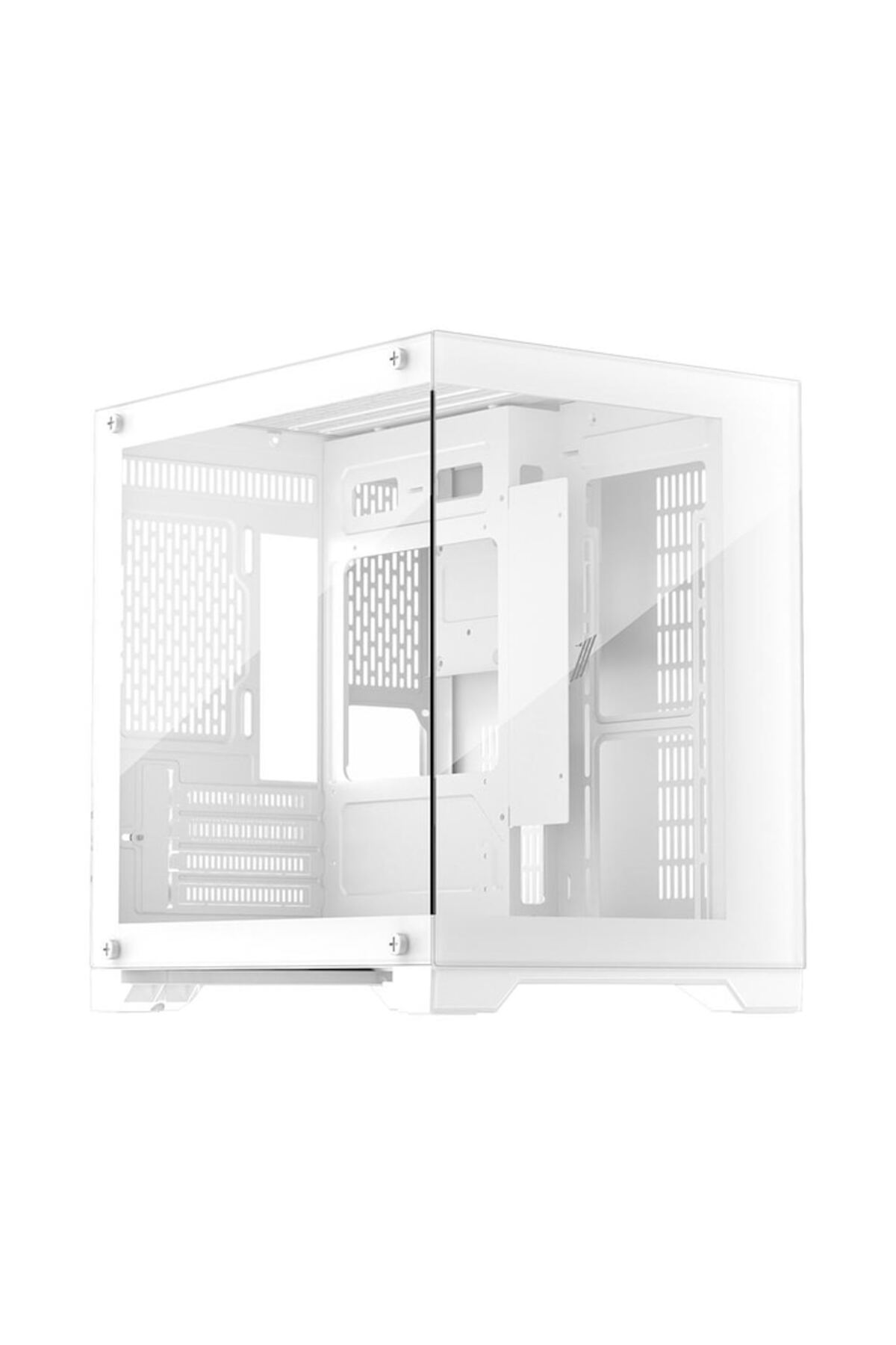 1ST PLAYER-1stPlayer Gaming MV5 TP wh Case, Micro-ATX, White 3