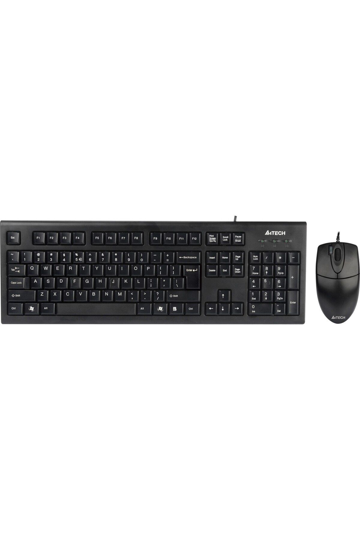 A4 Tech-Kit Tastatură A4tech KR-8520D KR-85 + Mouse Optic OP-620D, Negru 4