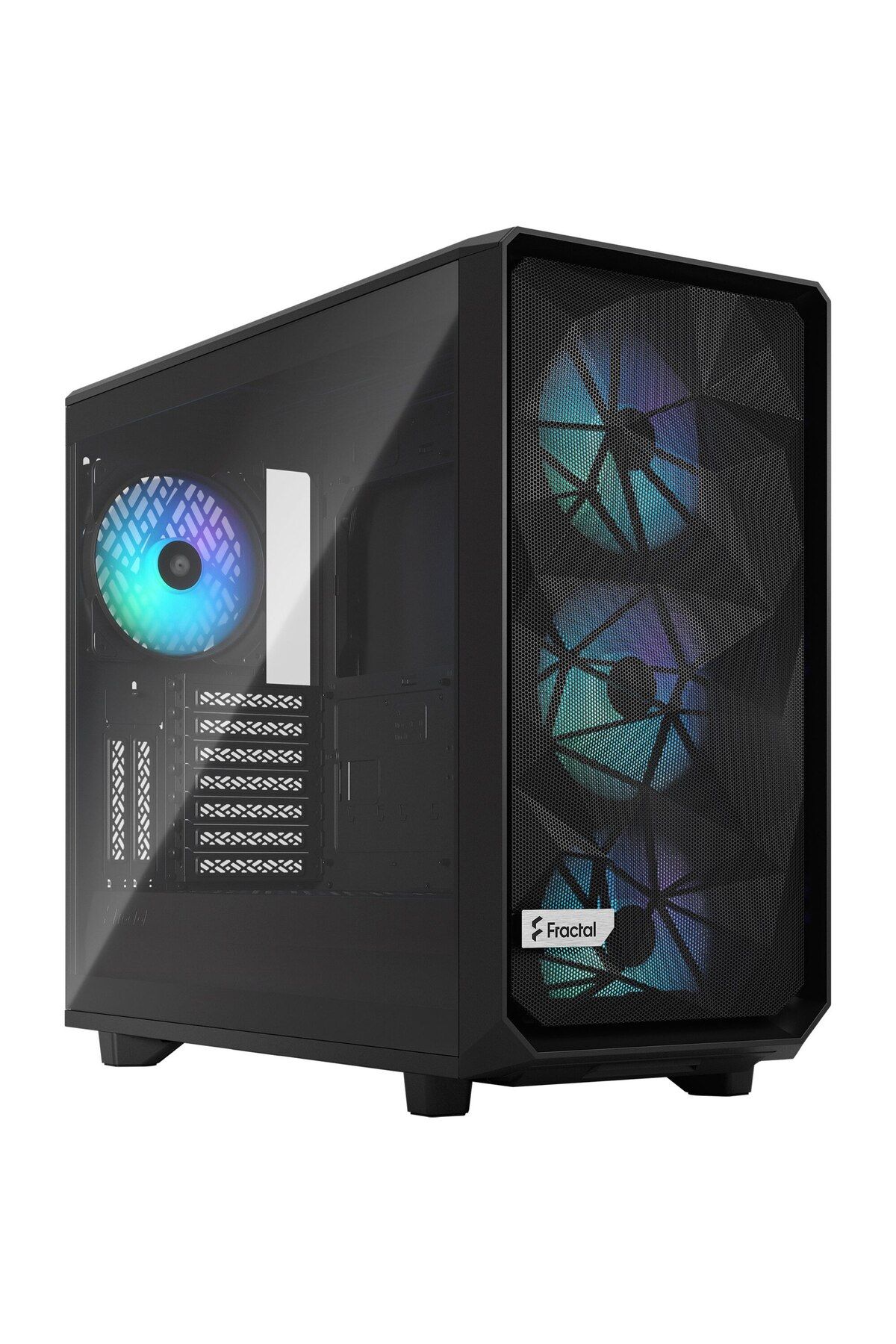 Fractal Design-Carcasă Fractal Design Meshify 2 RGB TGL neagră (FD-C-MES2A-06) 4