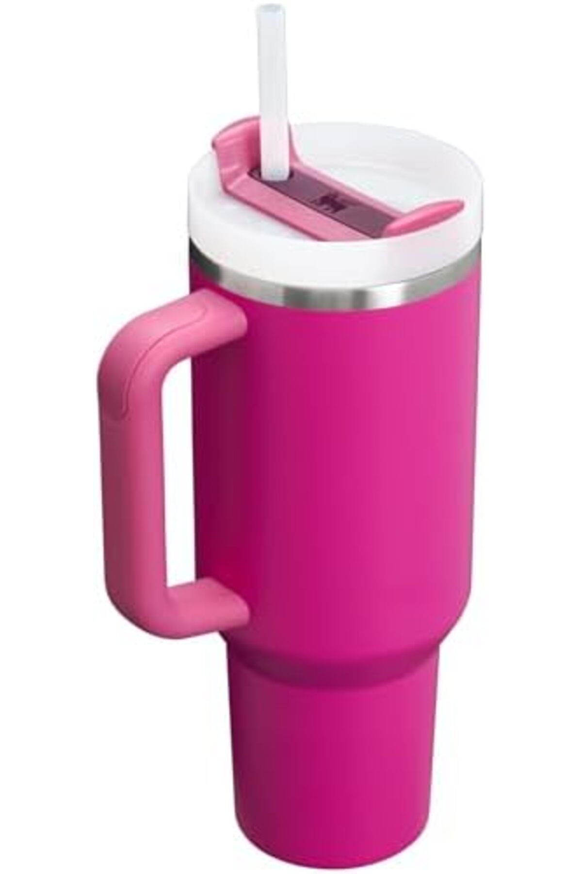 Stanley-Quencher H2.0 FlowState Stainless Steel Vacuum Insulated Tumbler with Lid and Straw, Fuchsia 4