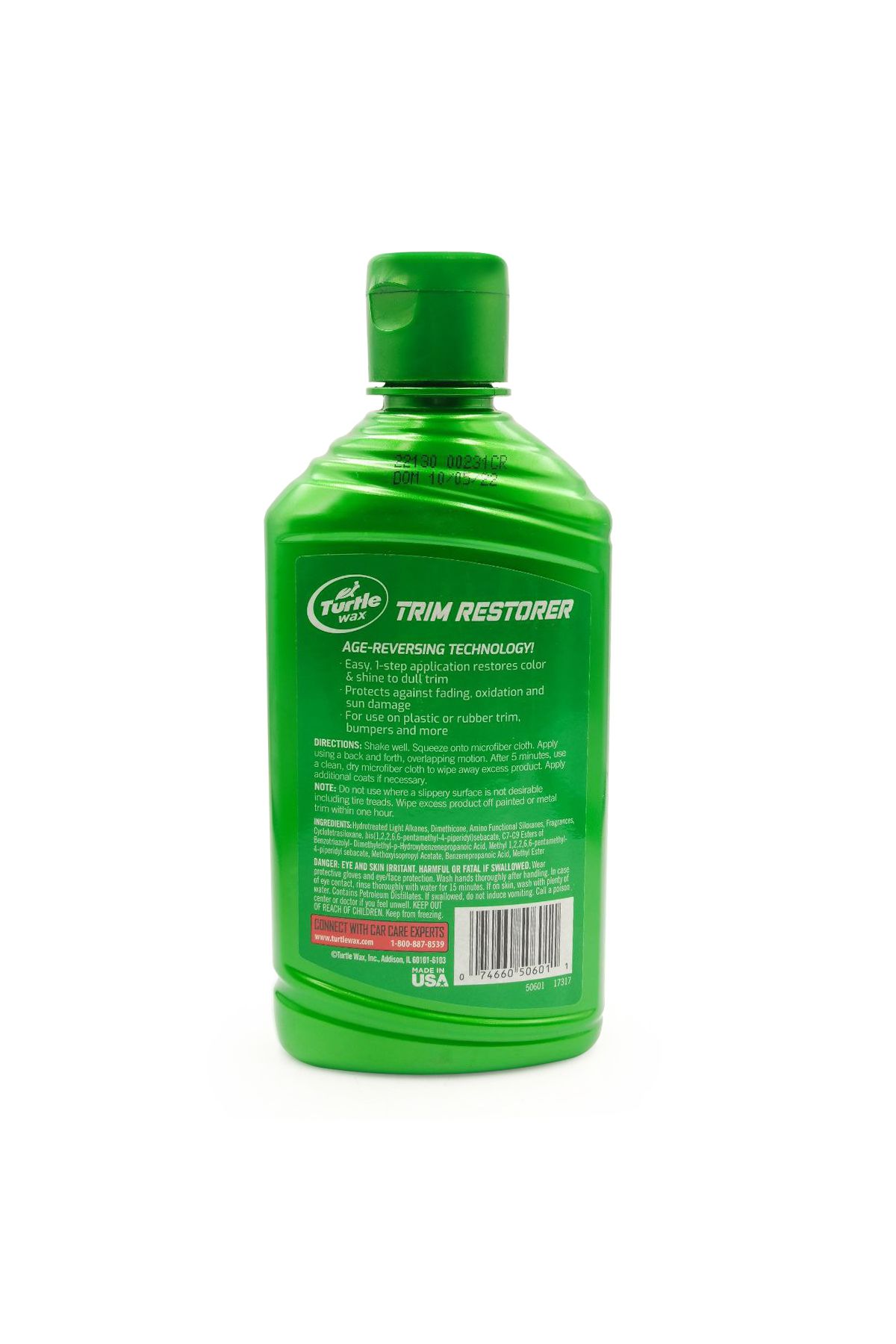 Turtle Wax-Trim Restorer 296ml – Restores Dull Plastic Trim with One-Step Application & Shine 5