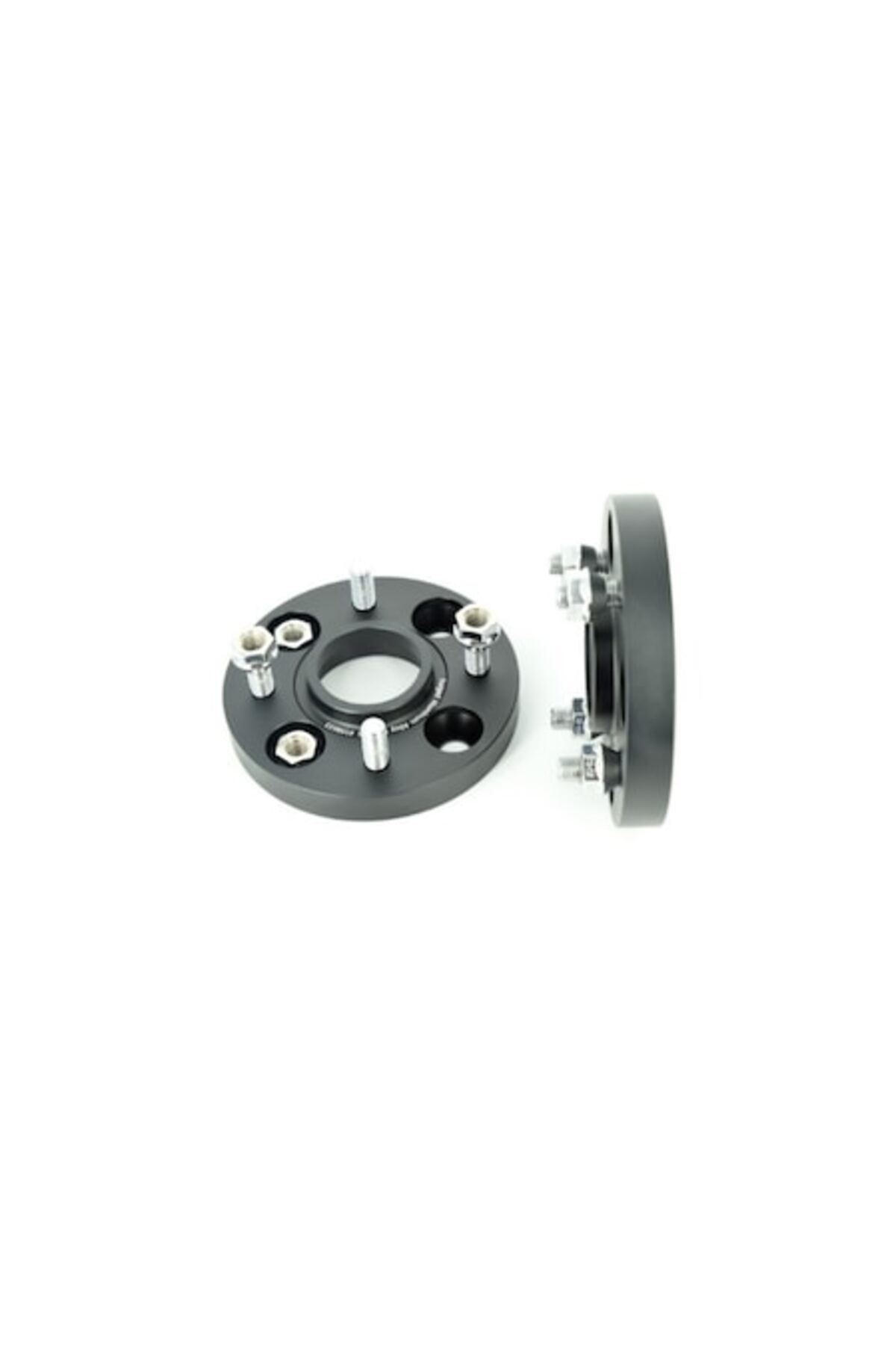 ideal STORE-Distantier jante auto idealSTORE 4x108 de 20mm 63.3mm Negru, prindere dubla, prezoane incluse 1