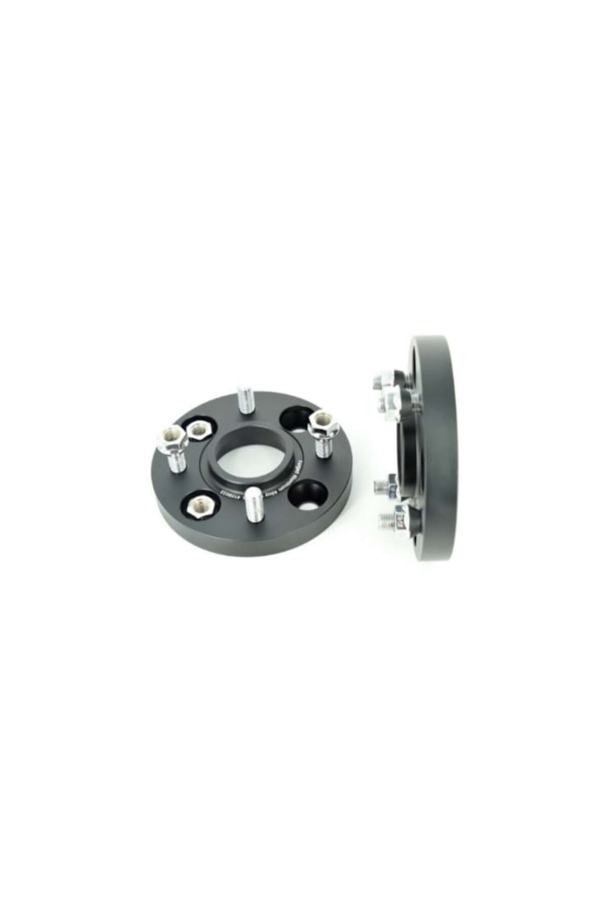 ideal STORE-Distantier jante auto idealSTORE 4x108 de 20mm 63.3mm Negru, prindere dubla, prezoane incluse 2