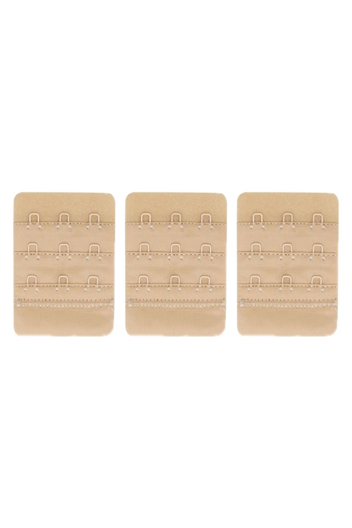 Arma Yıldız-Γυναικείο Σουτιέν Extension Agraf with 3 Hooks Clasp Skin Color Σετ 3 Επεκτάσεις σουτιέν 1