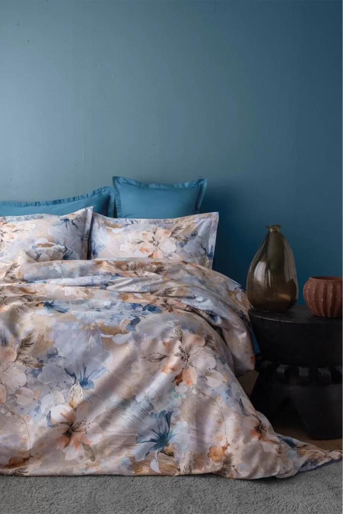 İssimo Home-Alea 210Tc Digital Print Cotton Satin Double Personality Bedding Set 2