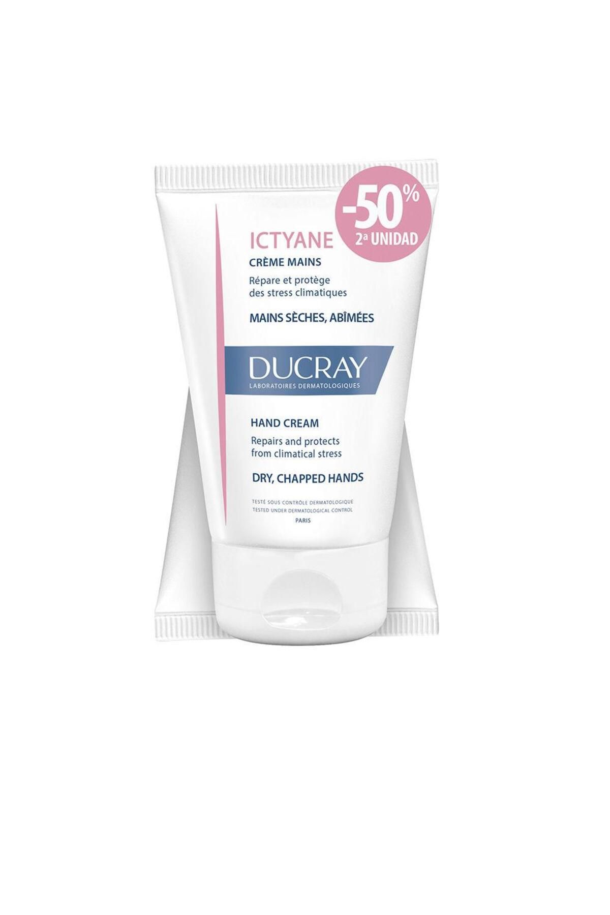 Ducray-Set Crema hidratanta pentru maini ICTYANE 2 x 50 ml 1