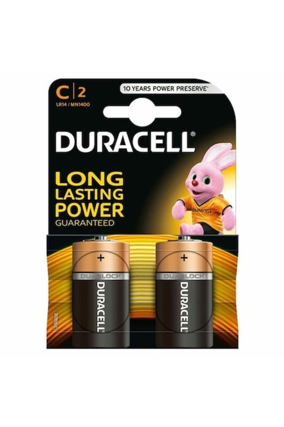 Duracell Základné batérie C/LR14, balenie 2 ks