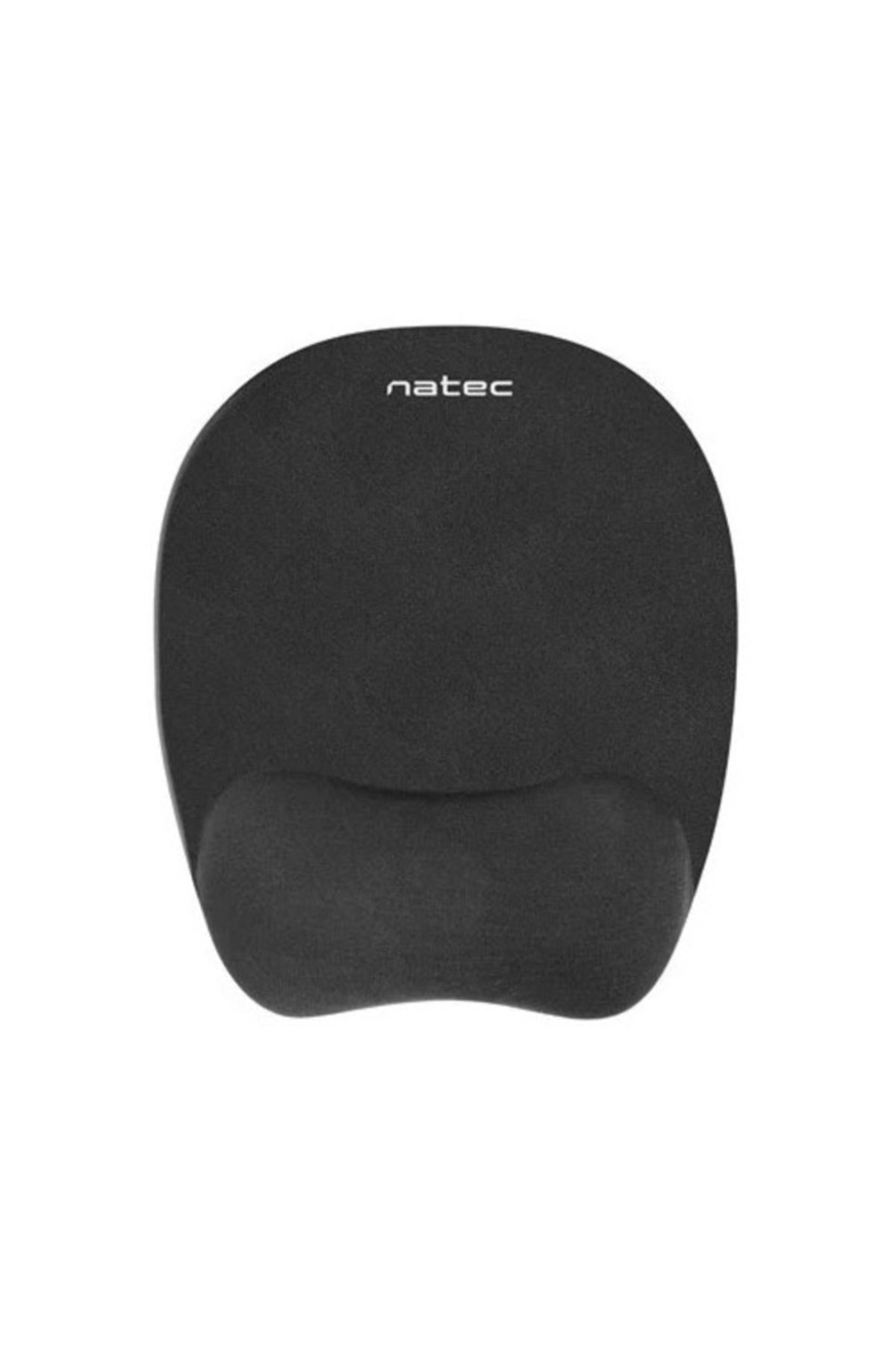 Natec-Mousepad ergonomic, Natec, Spuma cu memorie/Textil, 230 x 200 mm, Negru 3