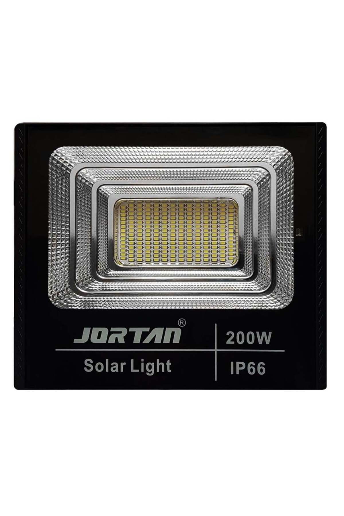 divendi-ro-Solar floodlight 200W with panel and remote control, Jortan, ABS, IP66, 6500k, 9000lm 4