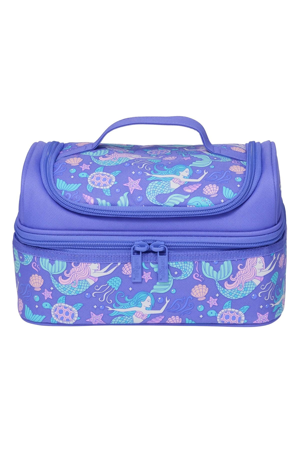 SMIGGLE-Double Layer Insulated Lunch Box with Sea Creatures Figures Bpa Free 1