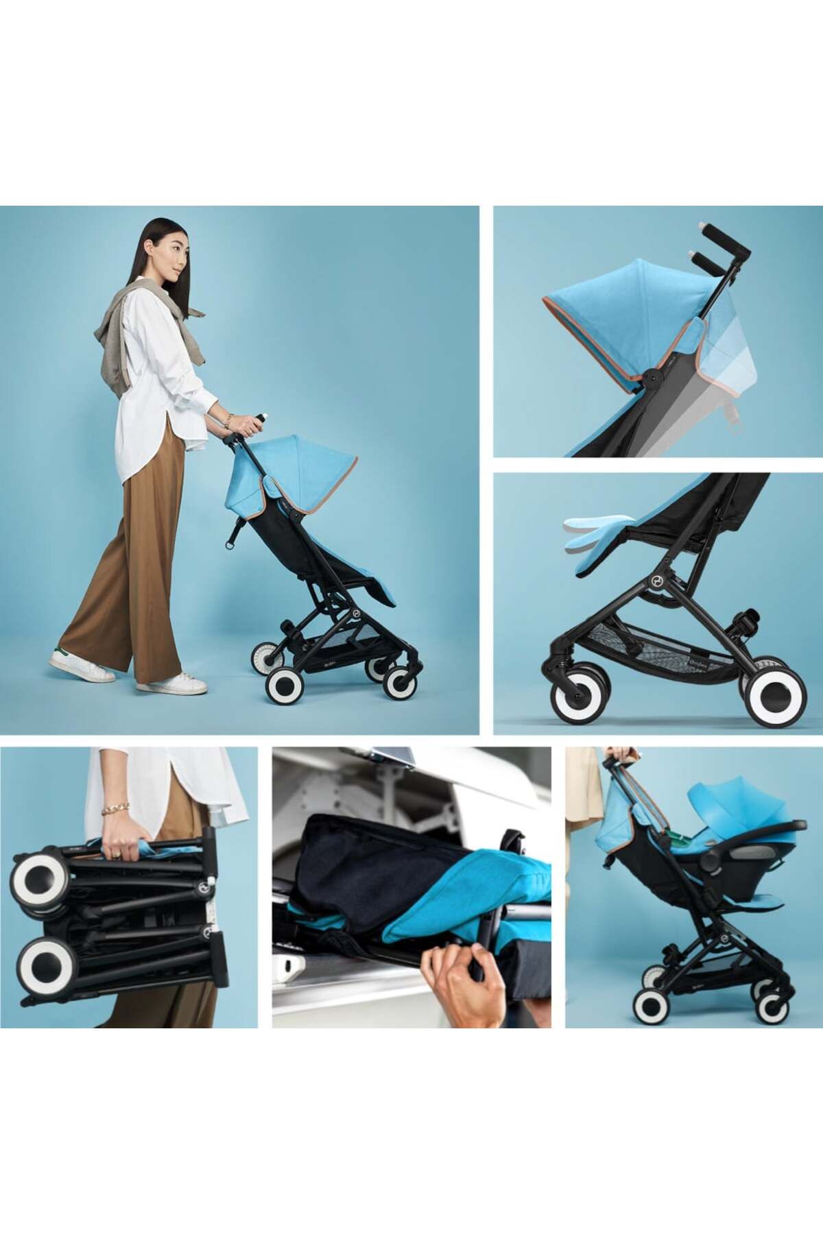 Cybex Gold-Carucior Cybex Libelle Hibiscus Red 5