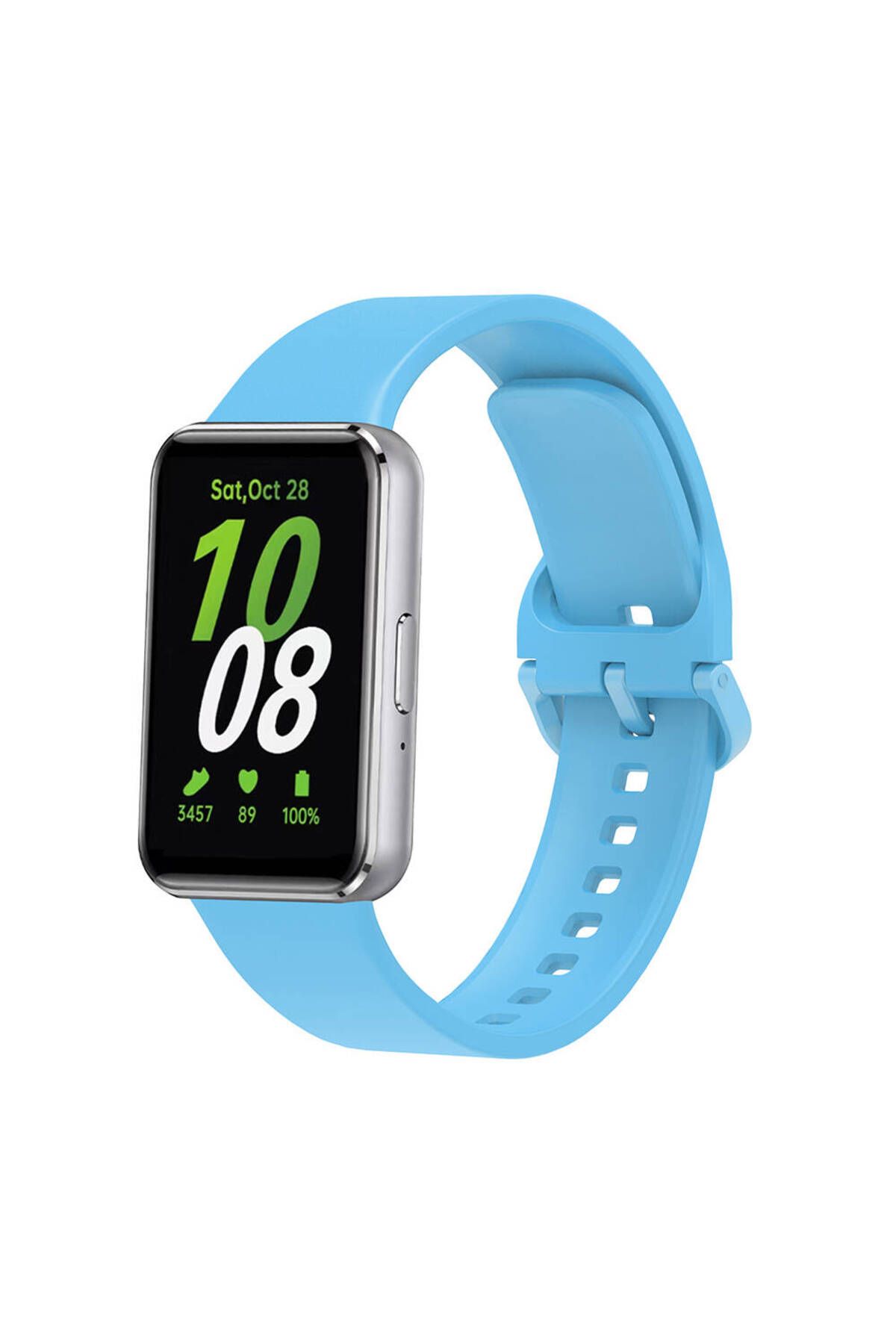 Cep Plus-Galaxy Fit 3 Silicone Cord Cppl Krd-110 Strap Strap-Blue 1