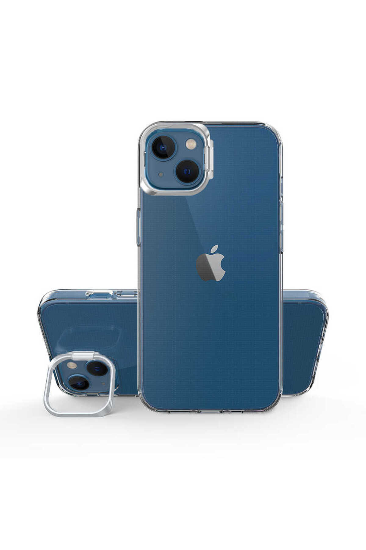 iPhone 14 Uyumlu CPPL Skuba Kılıf-Gümüş