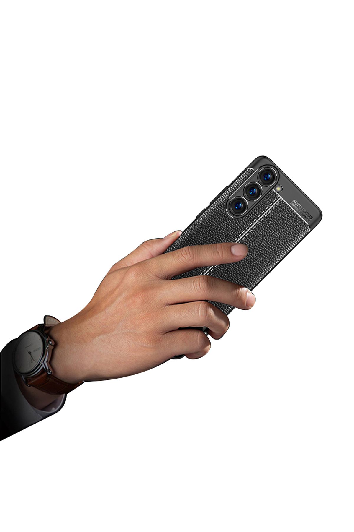 Cep Plus-Galaxy S23 Plus Compatible Cppl Niss Silicone Case-Black 2