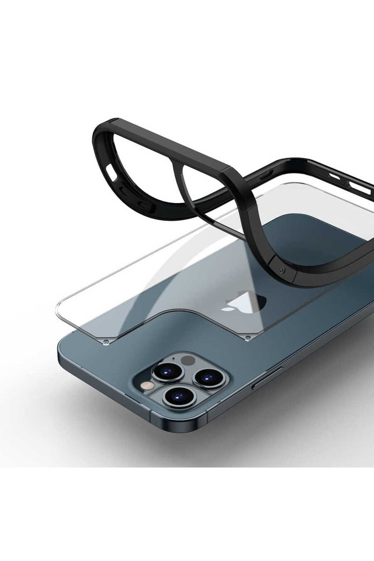 Cep Plus-حافظة قابلة للطي متوافقة مع هاتف iPhone 12 Pro - أزرق 4