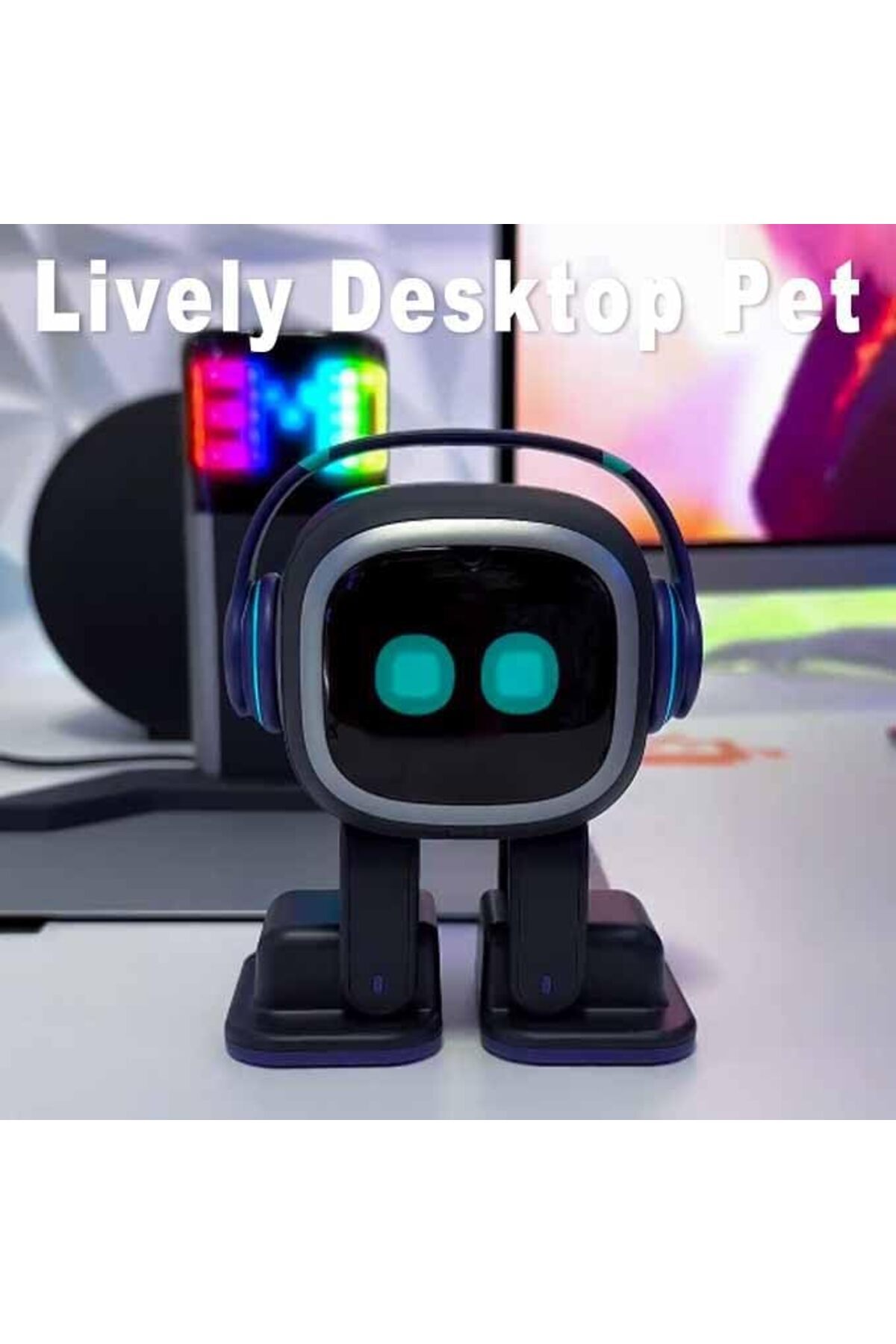 Living.ai-رفيق روبوت المكتب الذكي EMOPET AI - مُمكّن بـ ChatGPT مع الأوامر الصوتية وميزة الرقص، تفاعلي 4