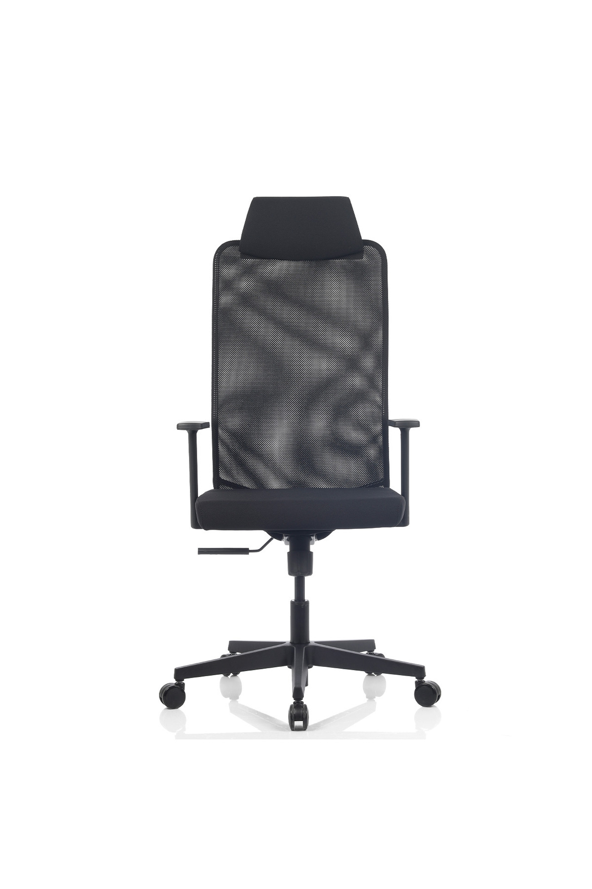 Bürosit Rima 9 Başlıklı Plastik Sabit Kolçak Çalışma Koltuğu (Kumaş)