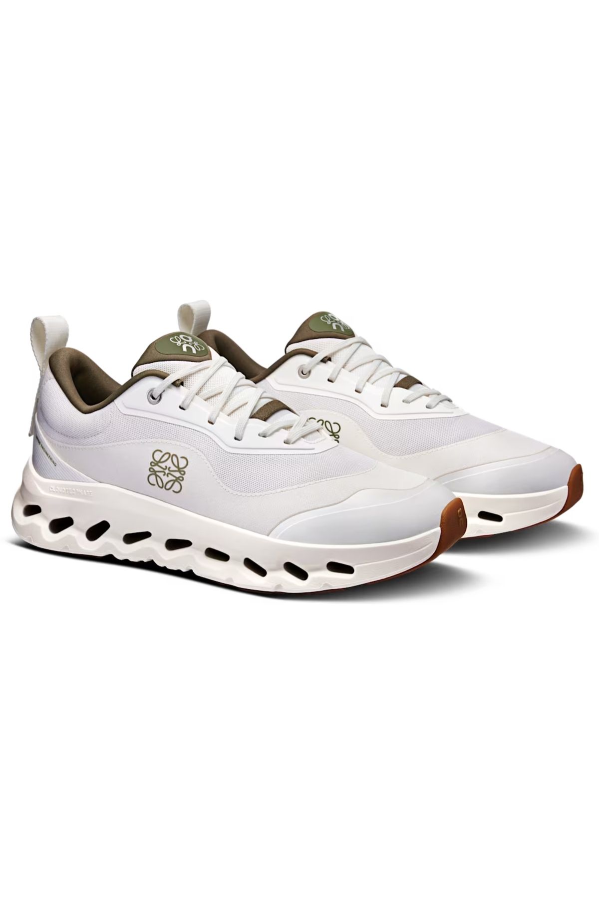 ON-Running x LOEWE Cloudtilt 2 "White Khaki" Sneakers – Limited Edition Performance Style 2