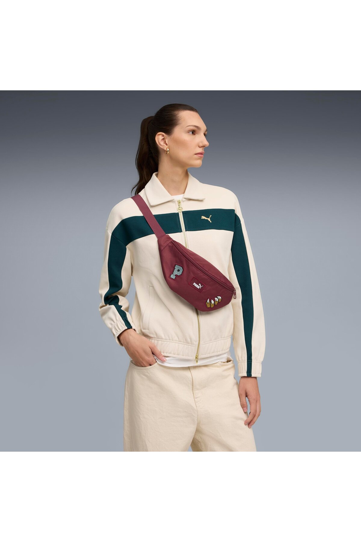 Puma Phase Patch Waist Bag Unisex Yetişkin Bel Çantası görsel 2