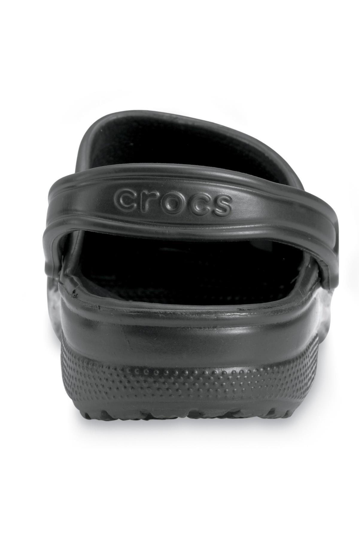 Crocs-Klasszikus fekete uniszex papucs 10001-001 6