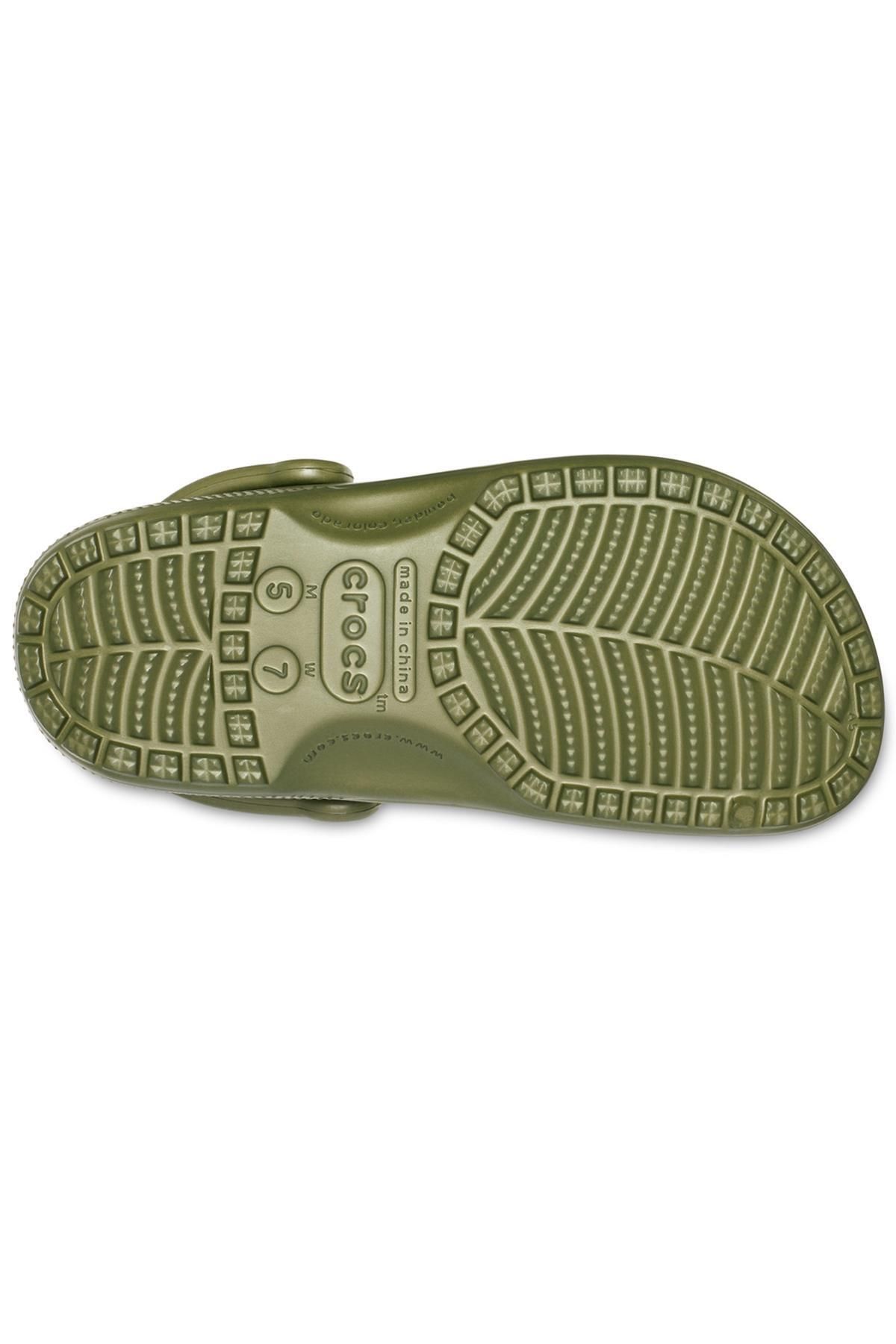 Crocs-Класичні зелені капці унісекс 4