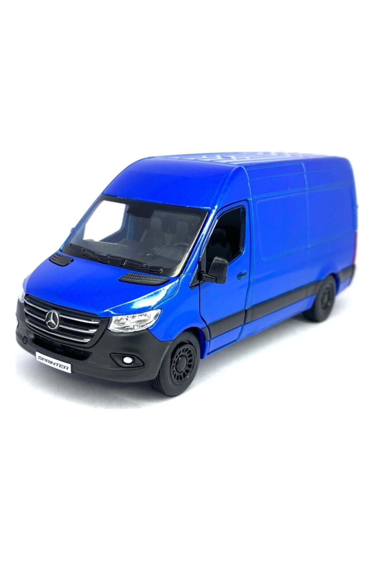 Kinsmart Mercedes-Benz Sprinter - Çek Bırak 5inch. Lisanslı Model Araba, Oyuncak Araba 1:48 fotoğrafı 2 (önizleme)