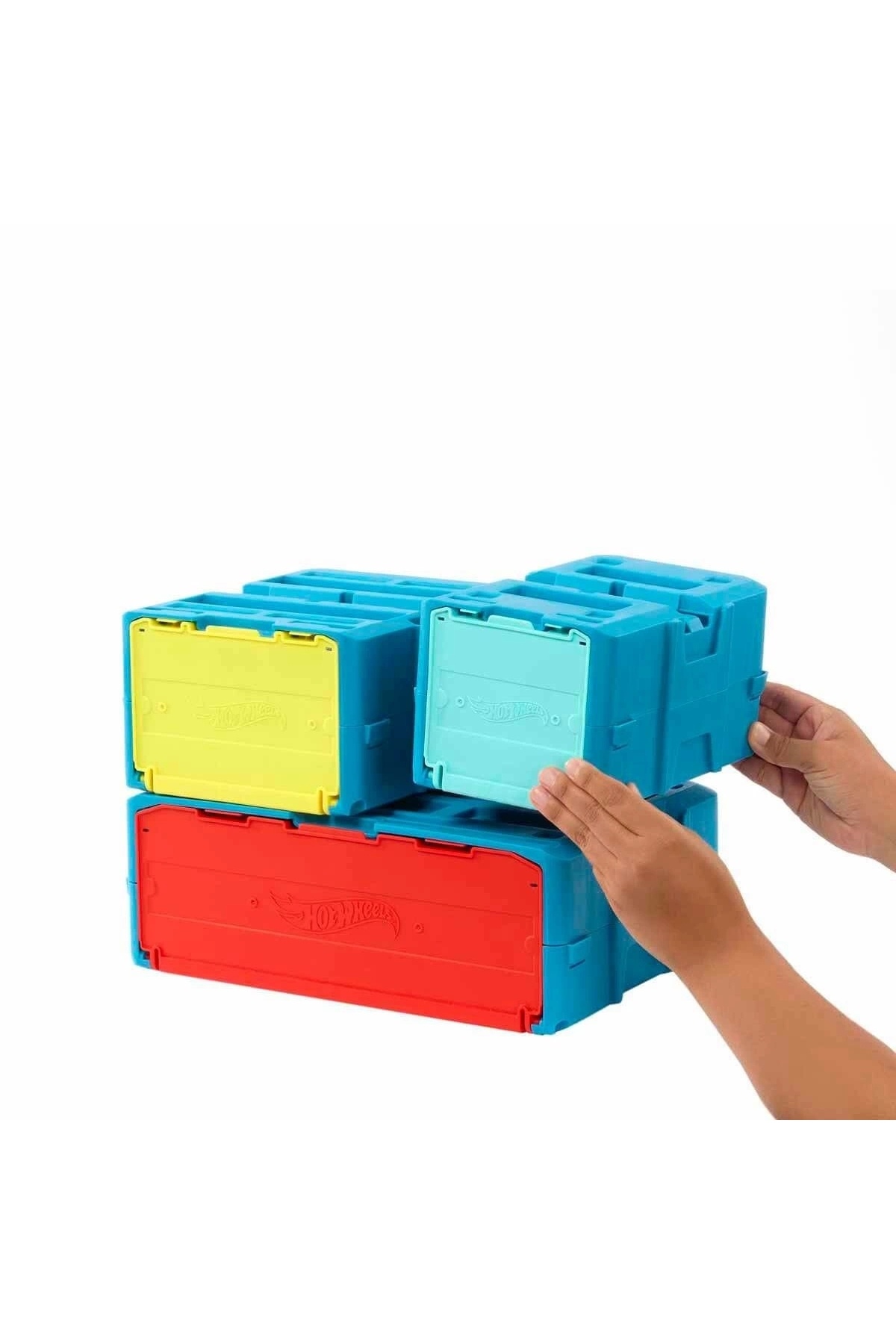 HOT WHEELS HMC04 Track Builder Alev Temalı Akrobasi Seti fotoğrafı 5 (önizleme)