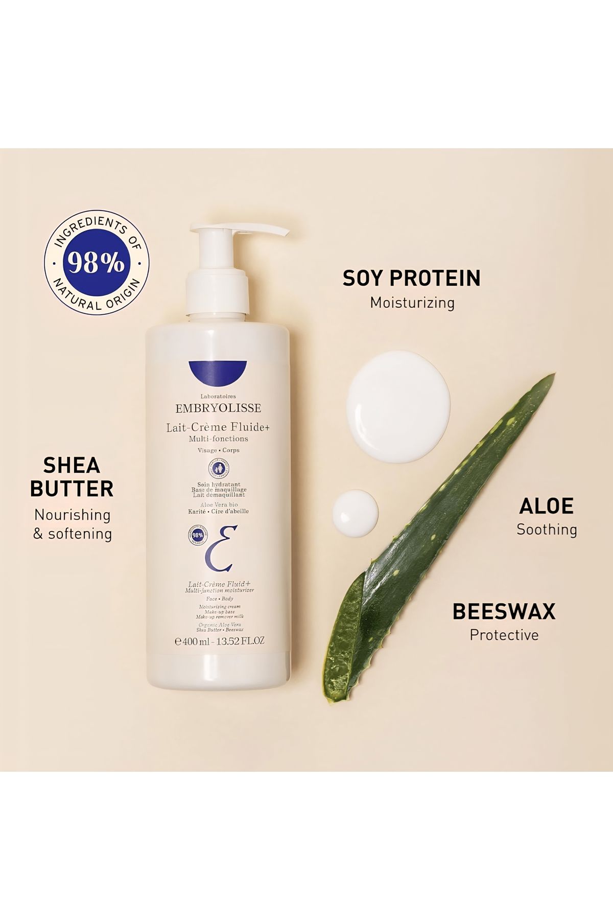 Embryolisse-Lait-Crème Fluid+ 400ml by / Lait-Crème 2