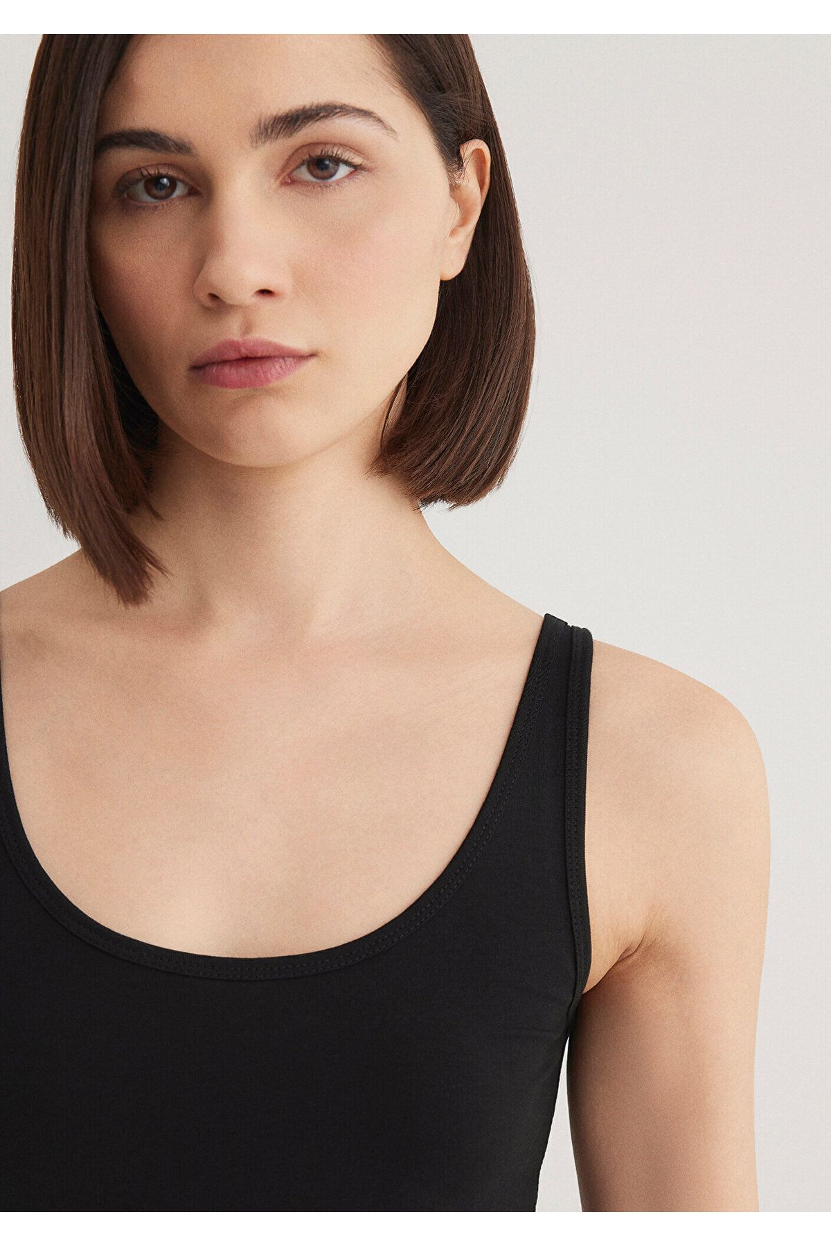 Mavi-Μαύρο Basic Stretch Tank Top Fitted / Εφαρμοσμένο κόψιμο 164156 -900 6