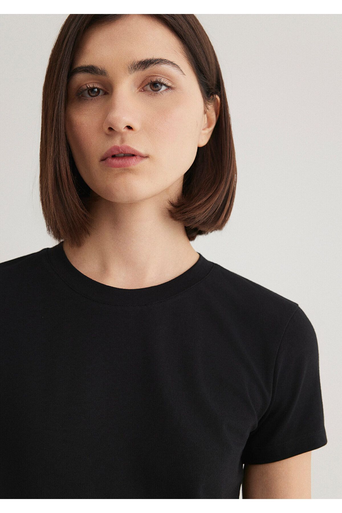 Mavi-Μαύρο Stretch Basic T-Shirt - Fitted Cut162767-900 5