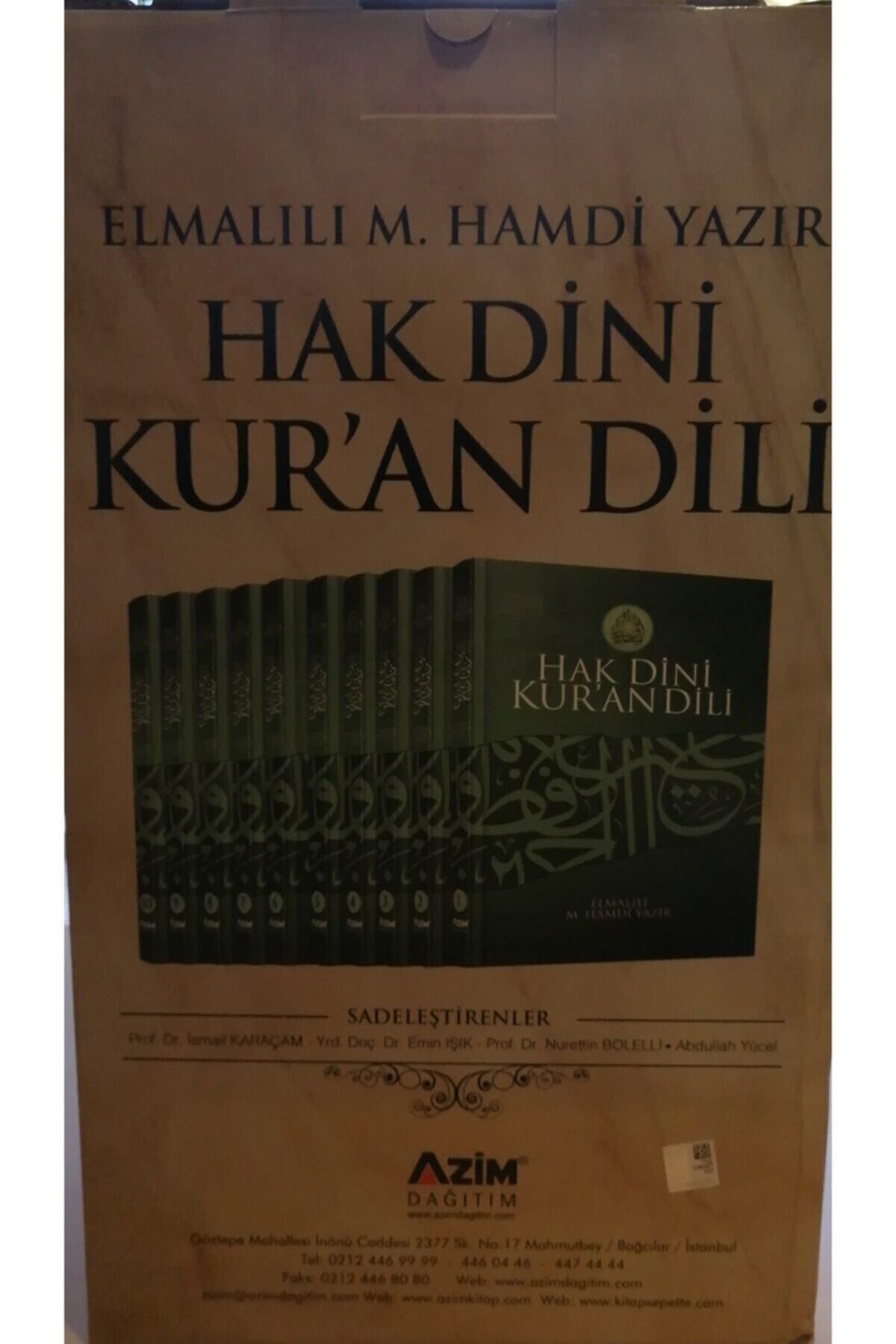 Azim Dağıtım-Hak Religious Quran Language 10 Volume Set 3