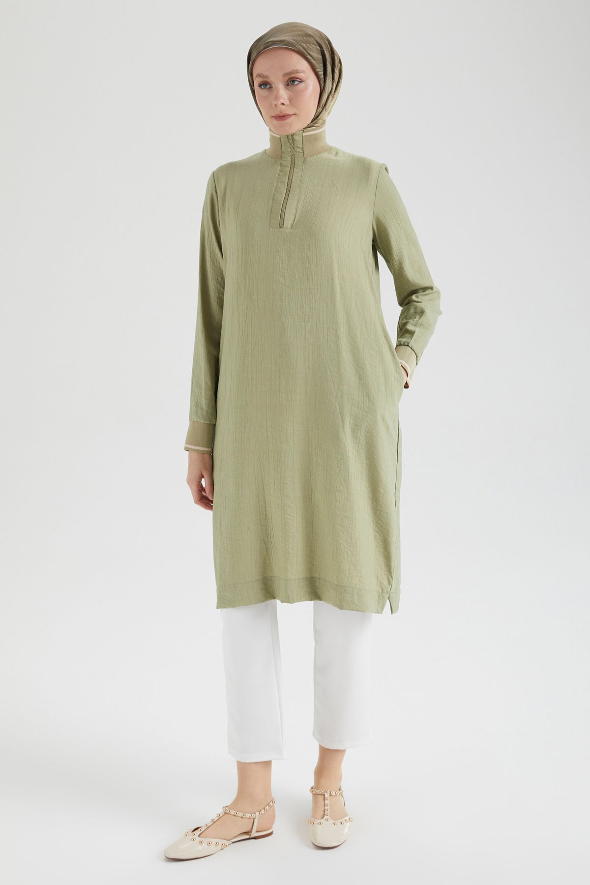Armine-Trend Spring Summer Strawberry Fabric Basic Tunic 2