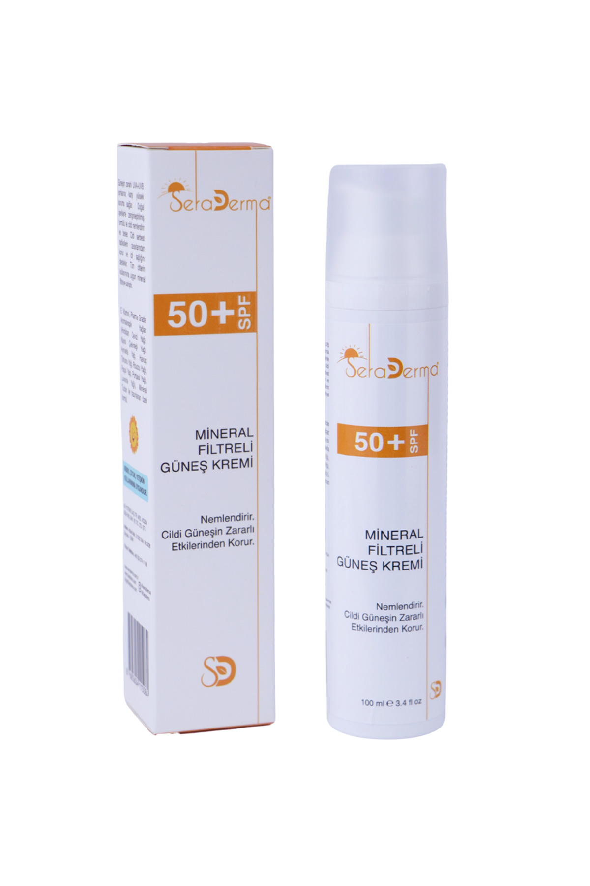 Mineral Filtreli 50+ SPF Güneş Kremi 100 ML — 44 — تصویر 2 از 2