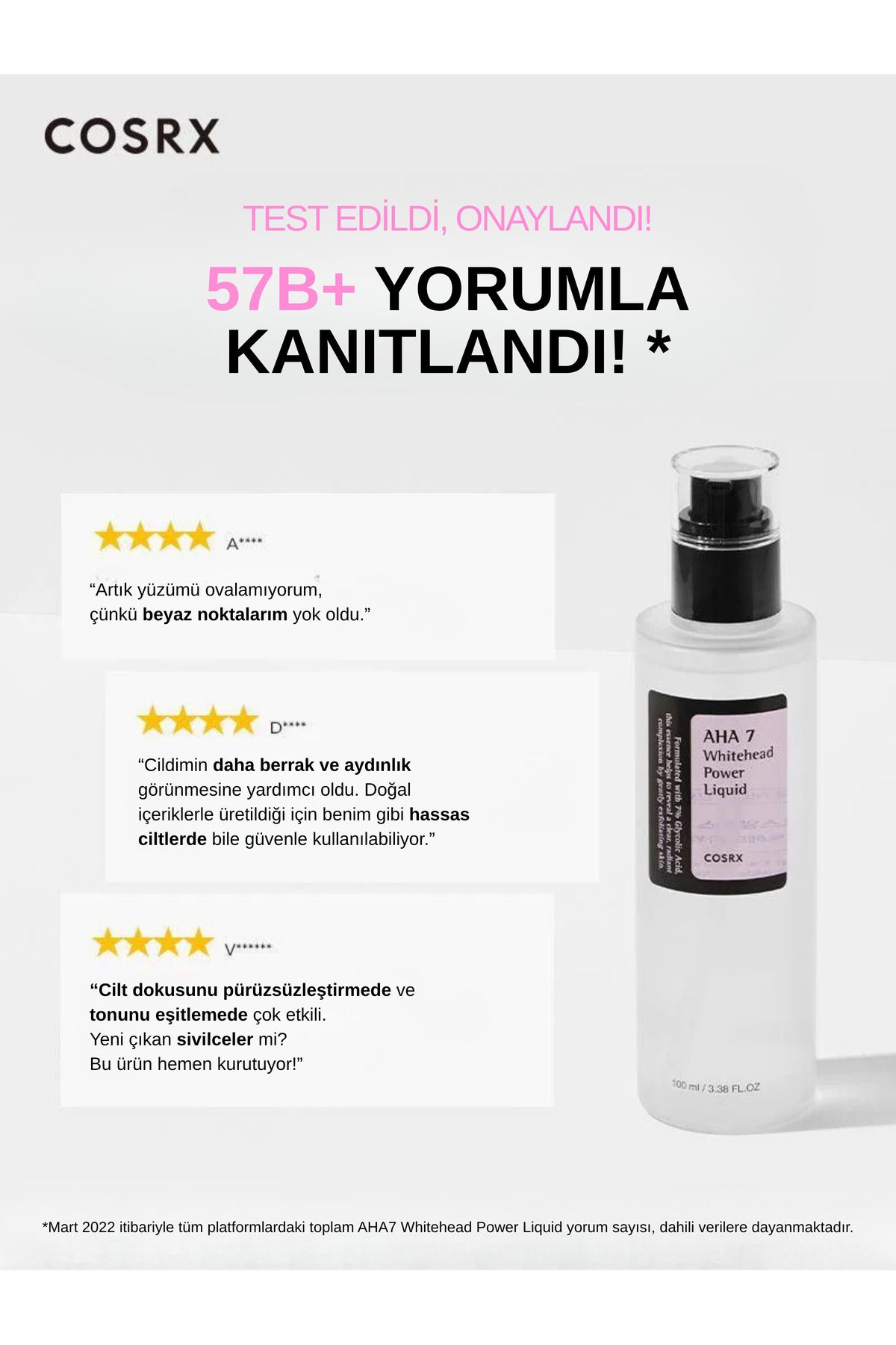 Cosrx-COSRX AHA 7 Whitehead Power Liquid 100 ml - Jemný exfoliační krém na obličej s AHA kyselinami 7