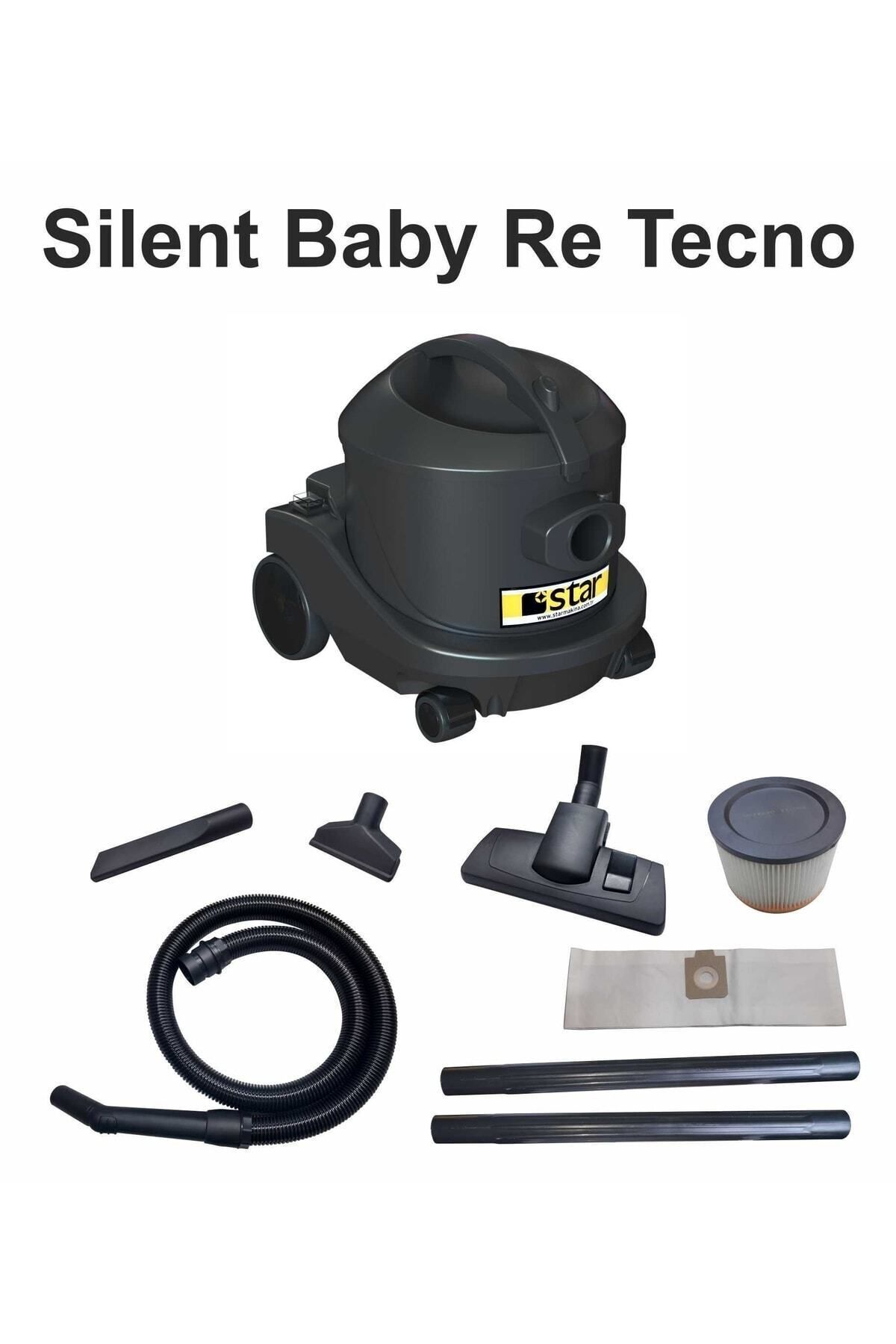 Star Silent Baby Plastik Profesyonel Elektrik Süpürgesi