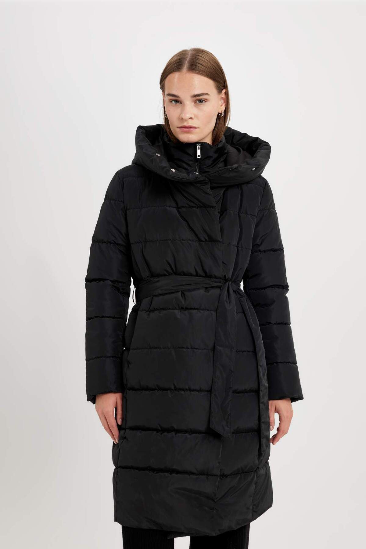 DeFacto-Voděodolná parka Regular Fit s kapucí A2365ax24cw 4