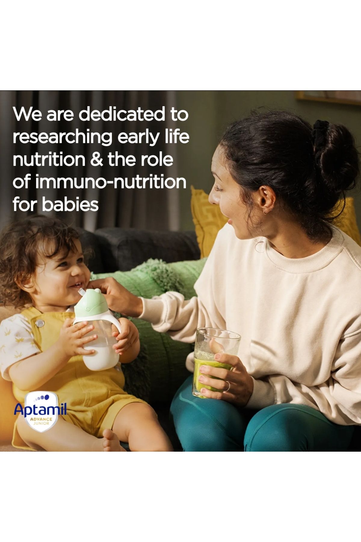 Aptamil-Advance Junior 3 Growing Up Formula Milk From 1-3 Years, Easy To Use Pack, 800g 5