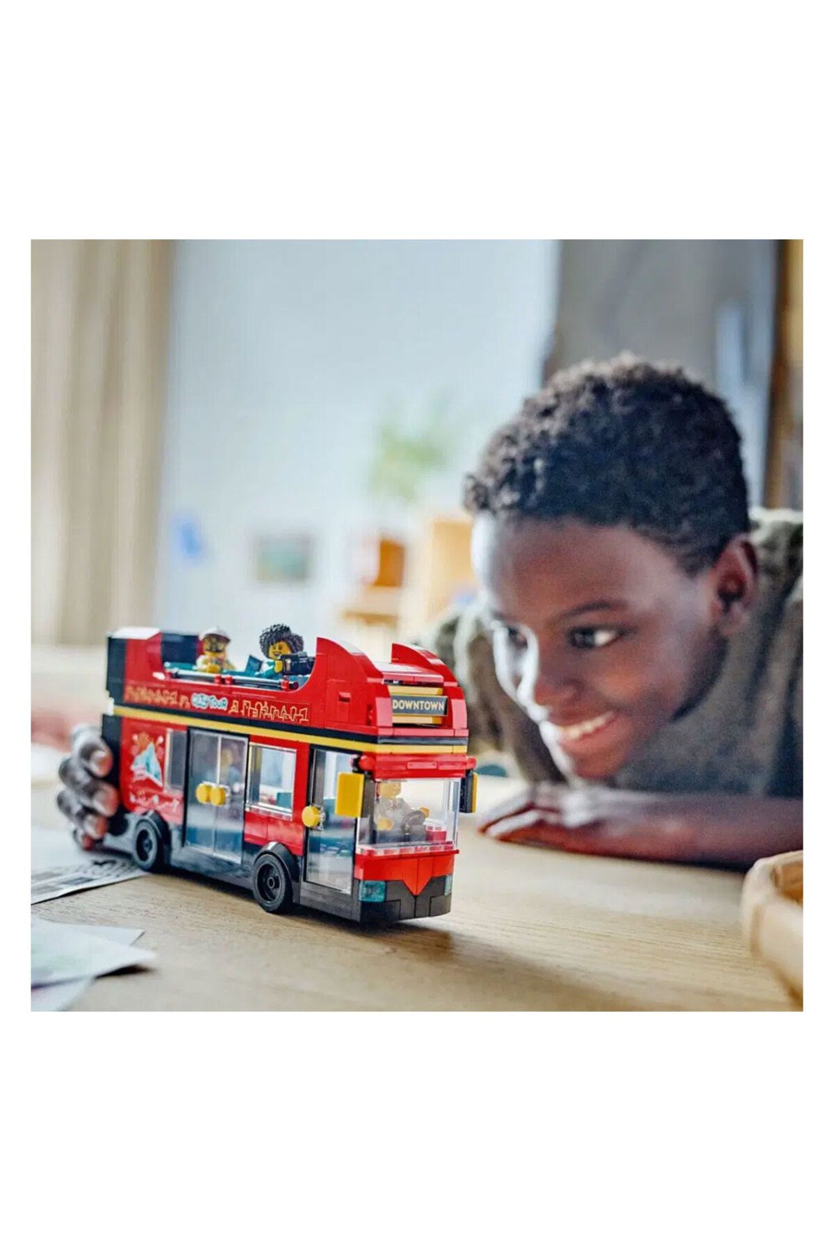 LEGO-® حافلة سياحية حمراء ذات طابقين 60407 5